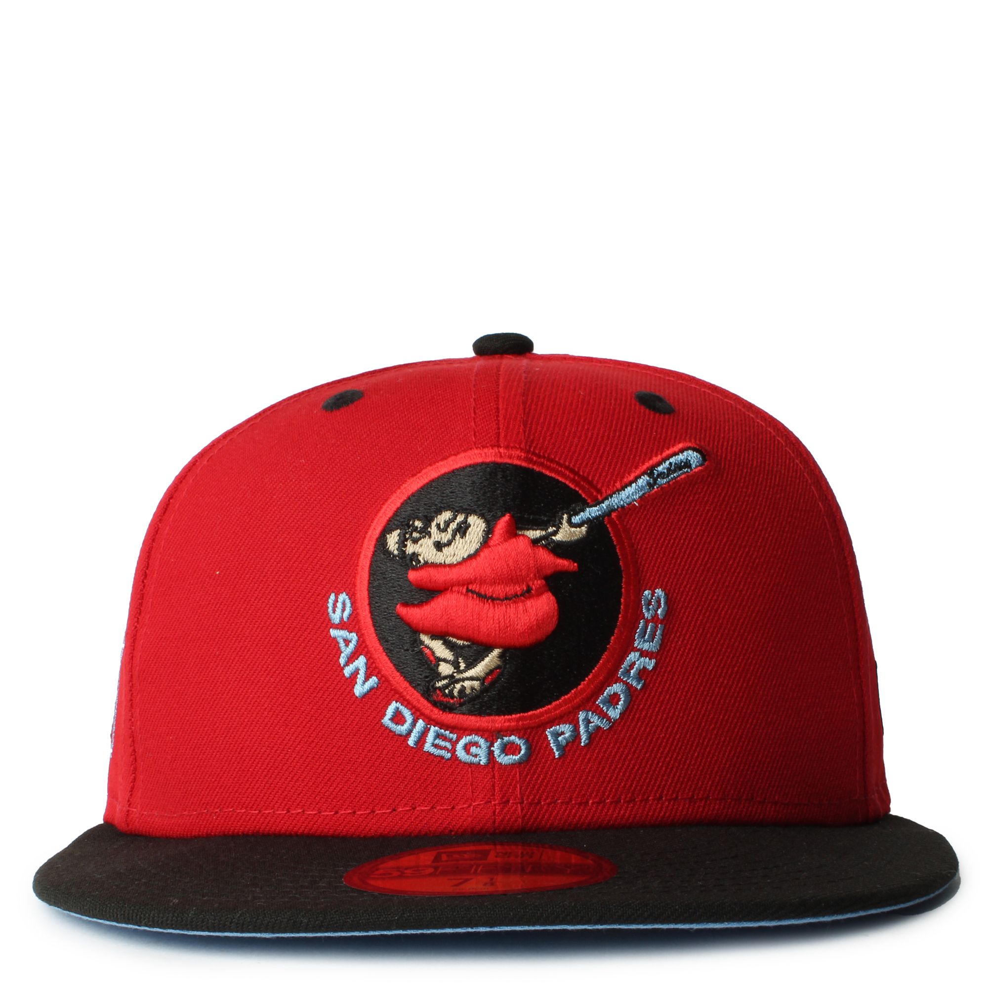 New Era Caps San Diego Padres 59FIFTY Fitted Hat Red/Black