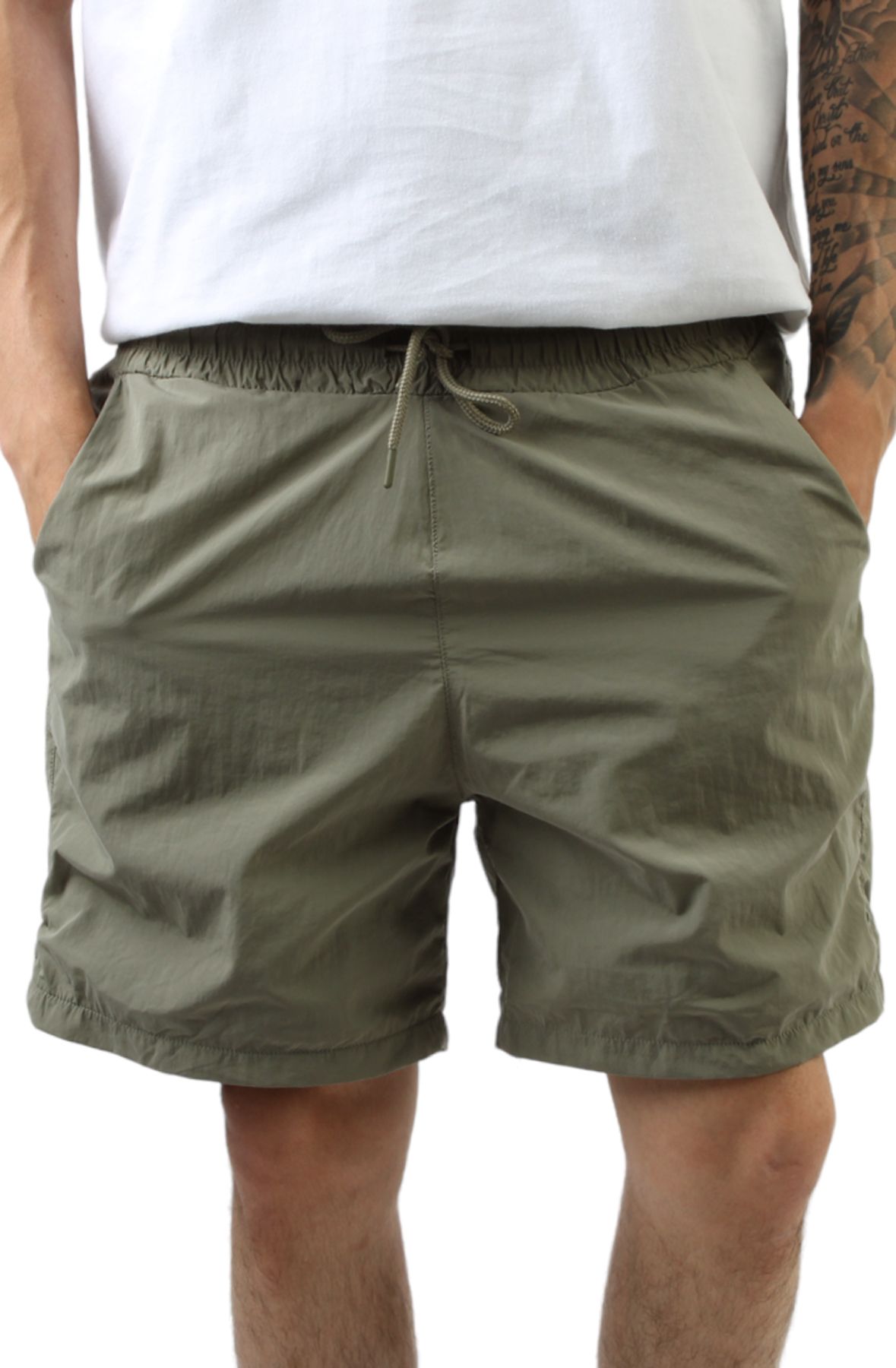 Skin 2024 olive shorts