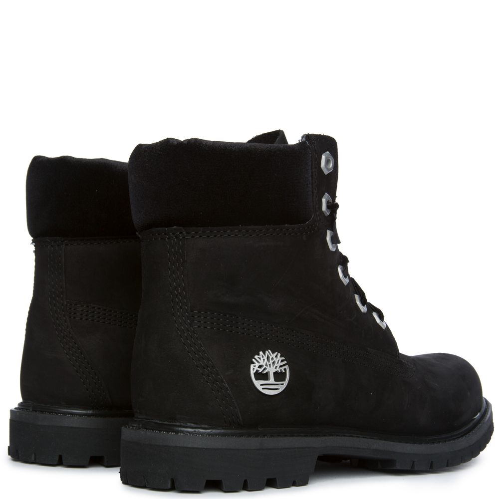 women's timberland premium 6 inch waterproof boot black