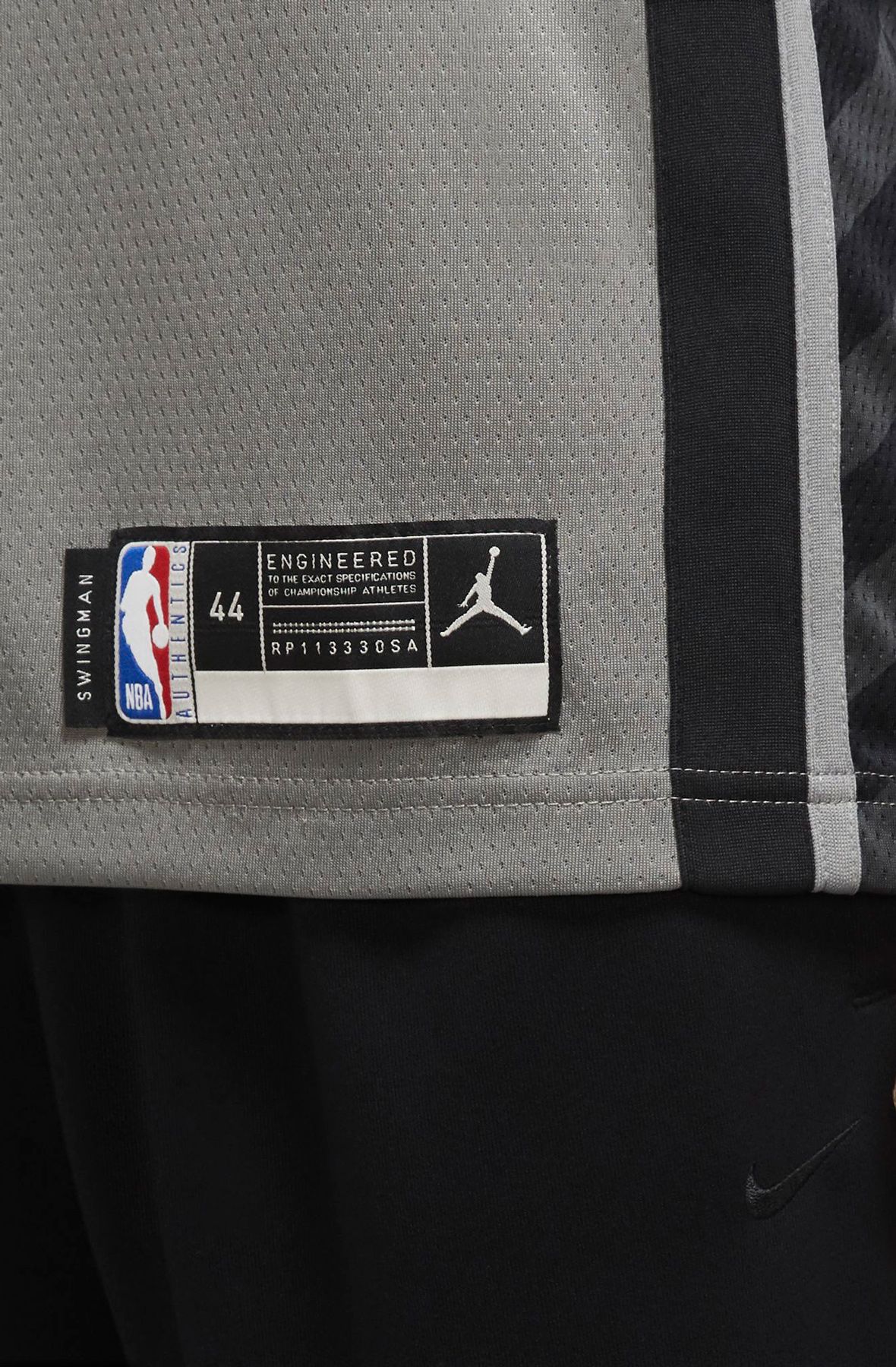 Jordan Brand Men's Jordan Brand Kevin Durant Gray Brooklyn Nets