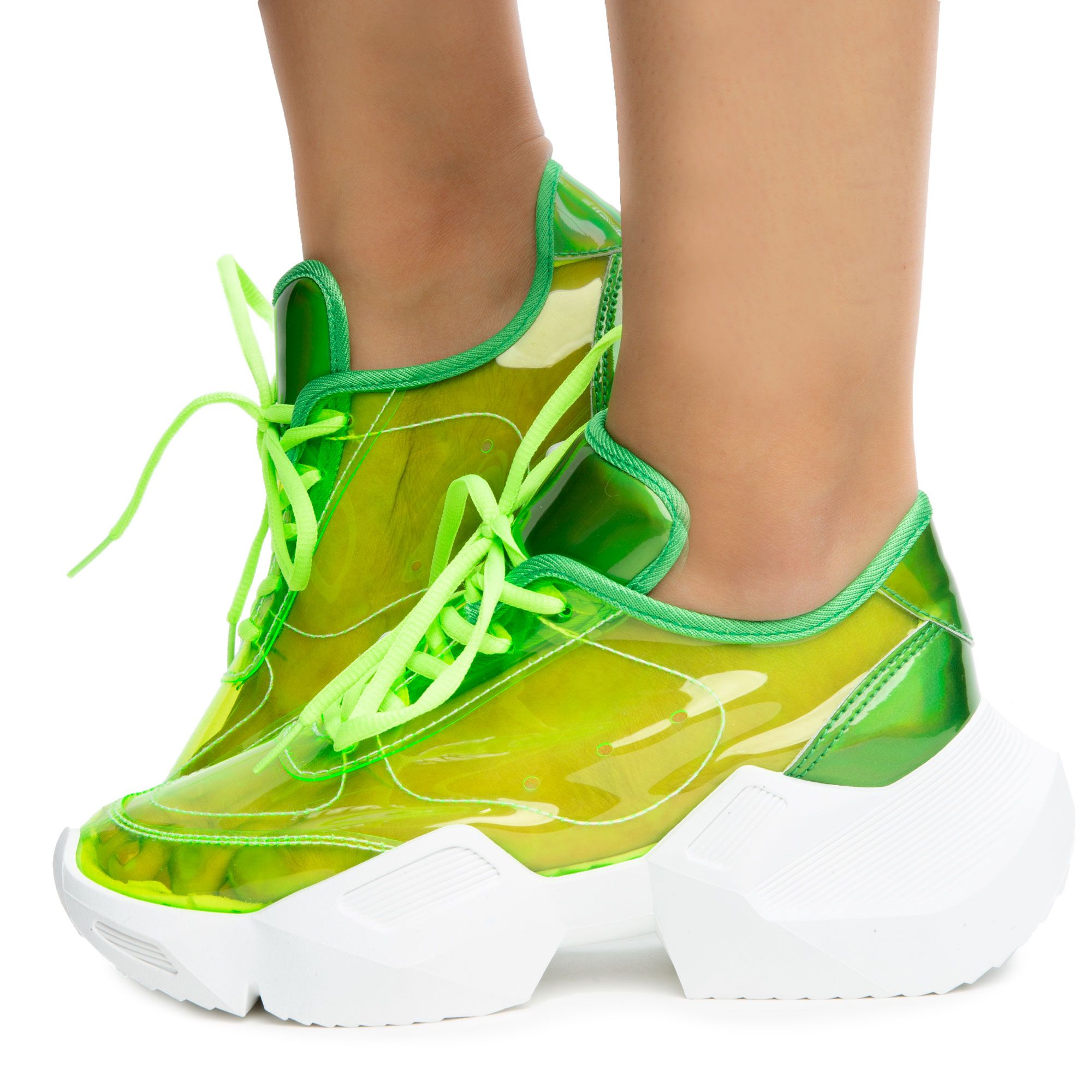 sneakers lime green
