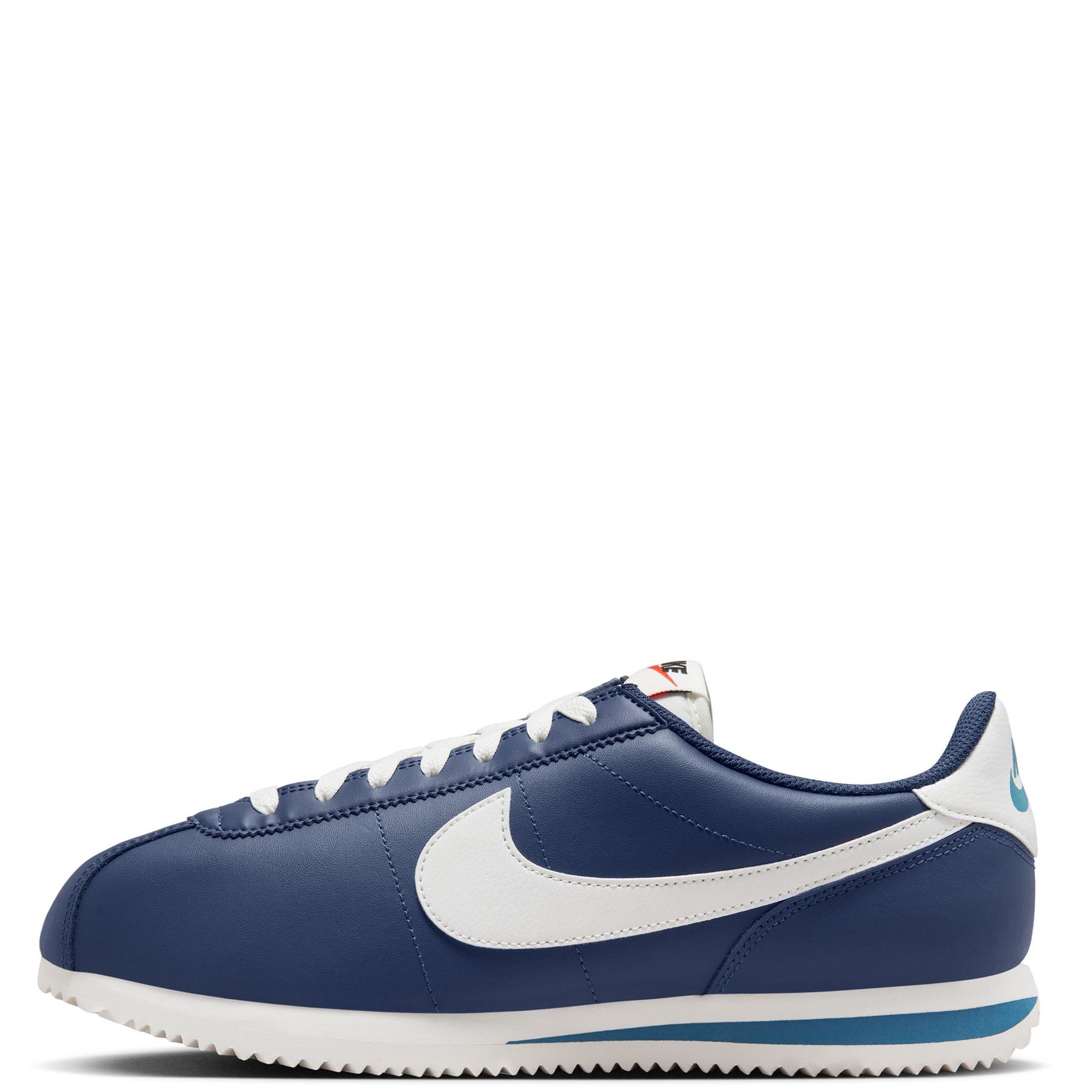 Nike Cortez Basic Leather 'Black White' | Men's Size 15