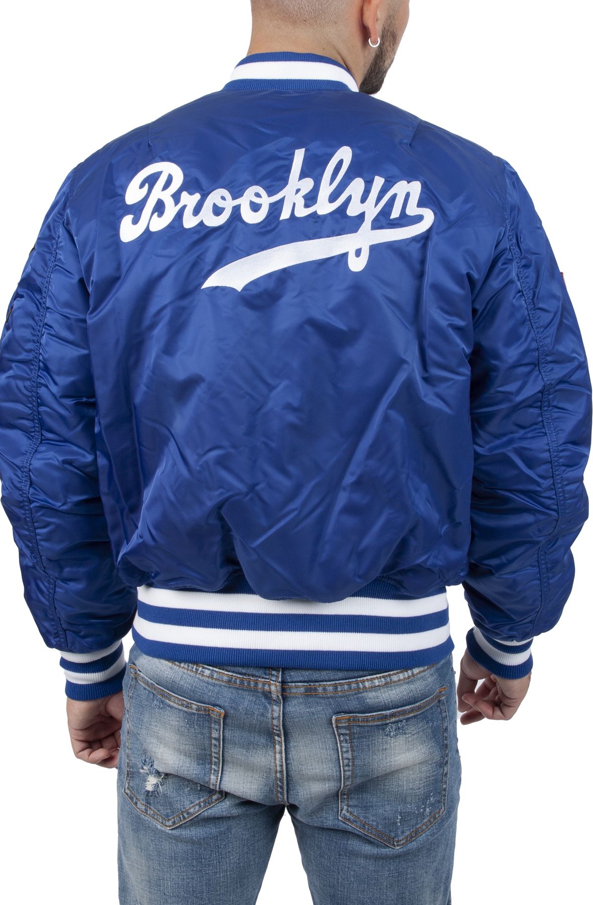 NEW ERA CAPS Dodgers Reversible Alpha Bomber Jacket 13026032 - Shiekh