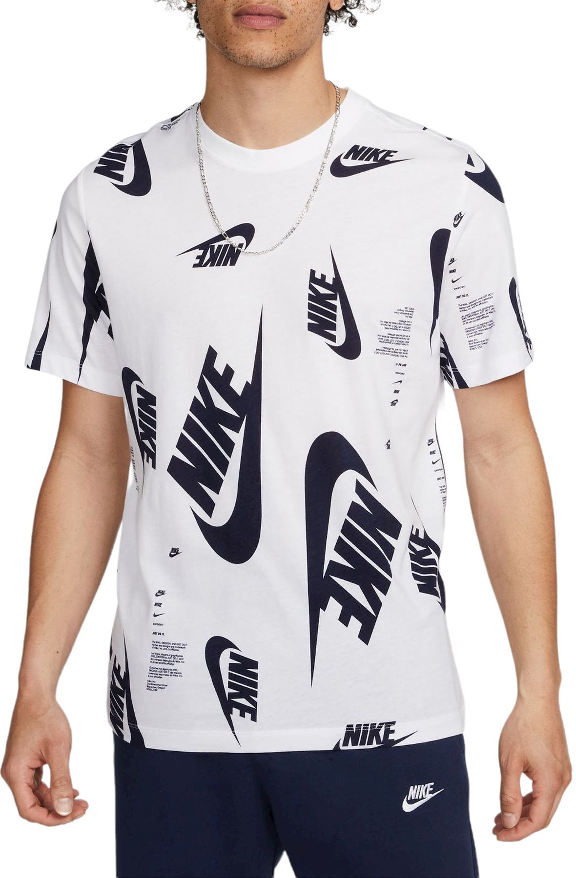 Nike Midnight Navy/White Sportswear T-Shirt - XL