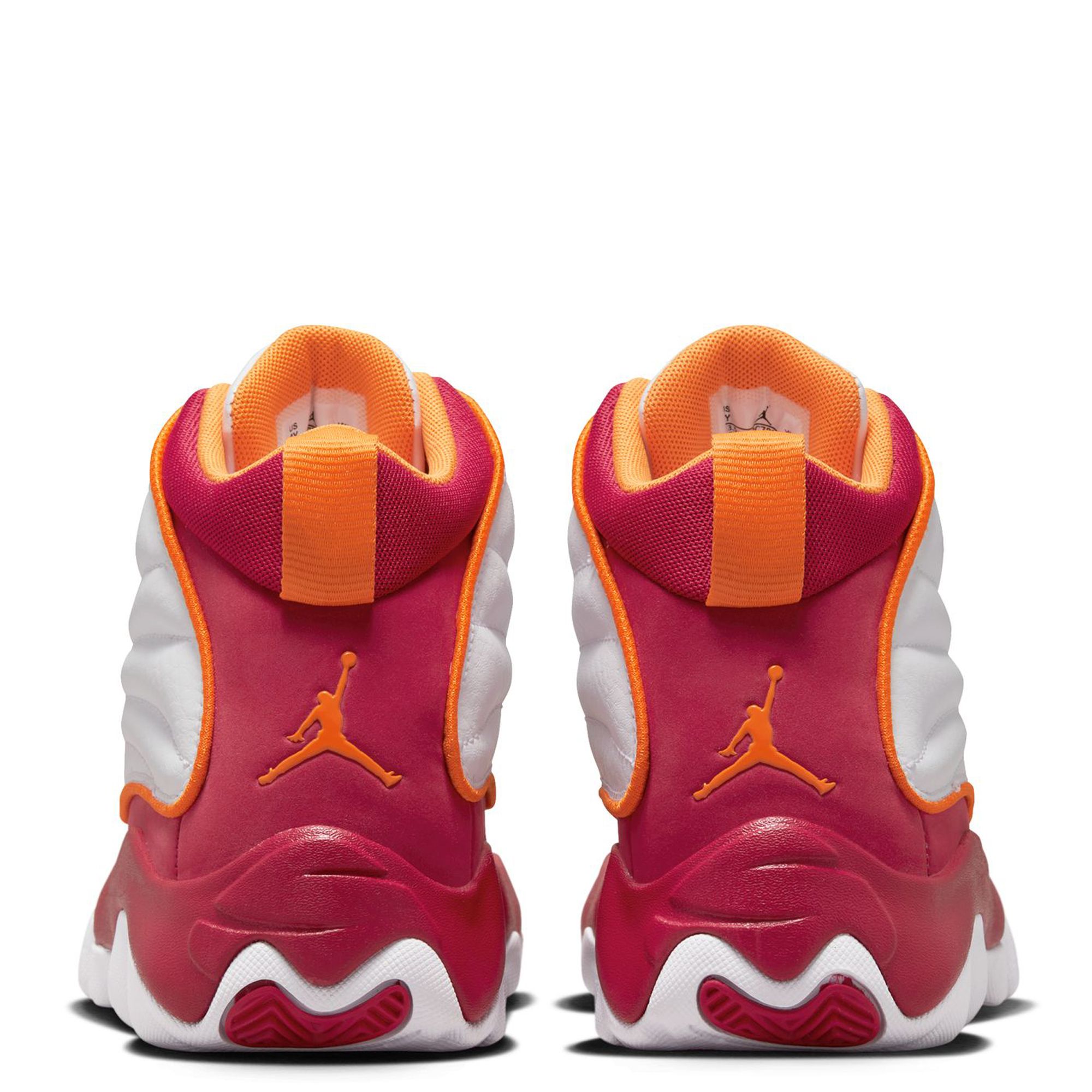 Jordan JORDAN UNISEX - Chaussures de basket - white/cardinal red/vivid  orange/black/blanc 