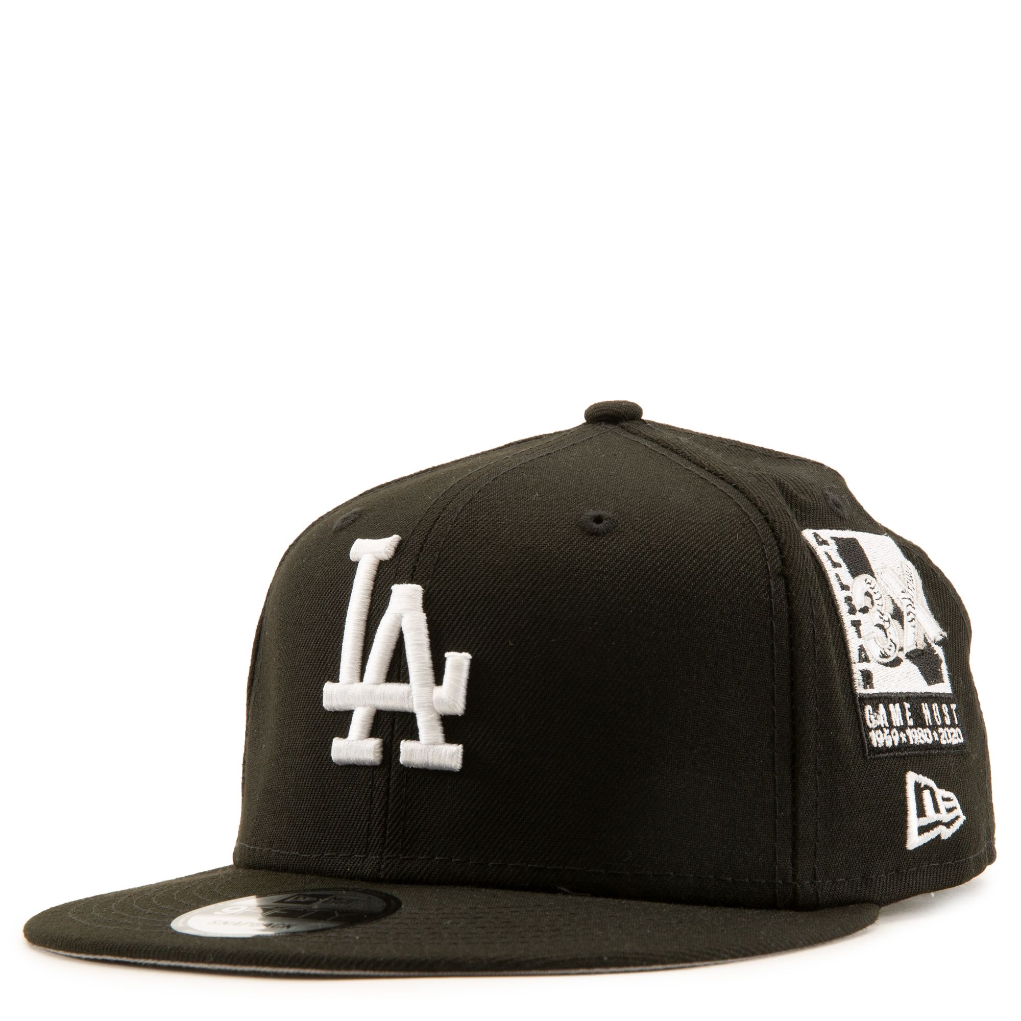 white hat with black band
