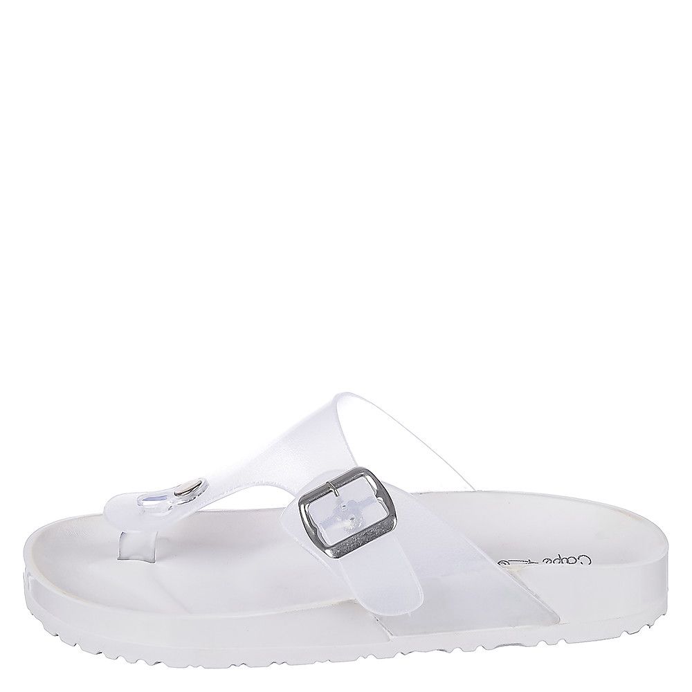 CAPE ROBBIN jelly sandal AIXA-JH-1/TRANSPARENT Shiekh