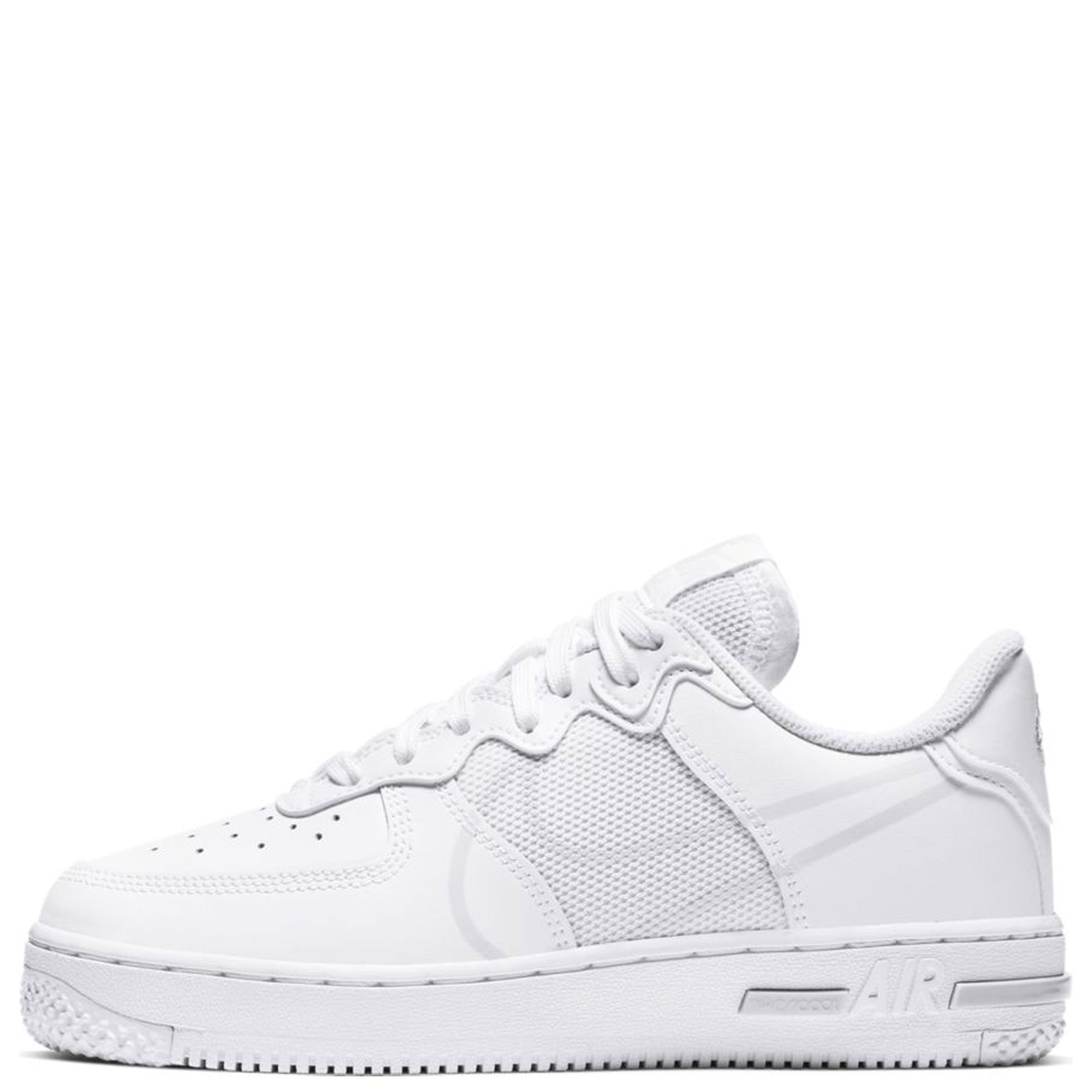white and platinum air force 1