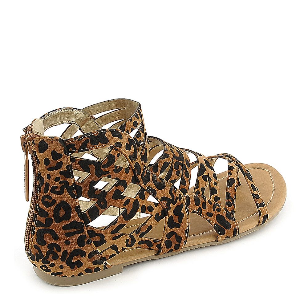 SHIEKH 104 Thong Sandal 104/LEOPARD - Shiekh