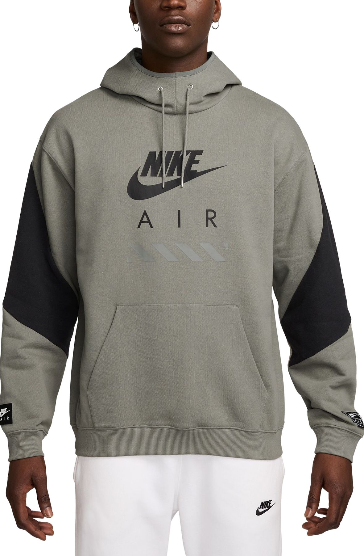 NIKE Fleece Pullover Hoodie HJ0273 320 - Shiekh
