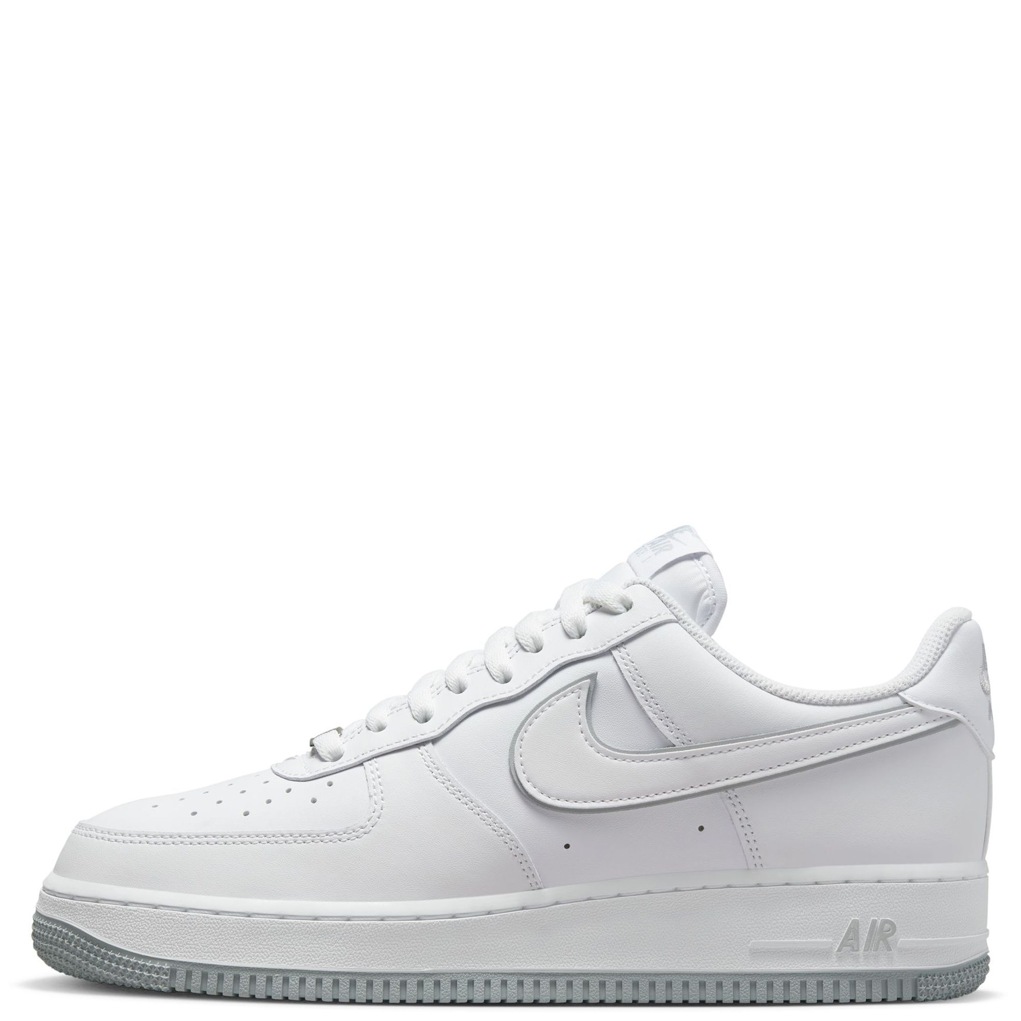 White and gray 2025 nike air force 1