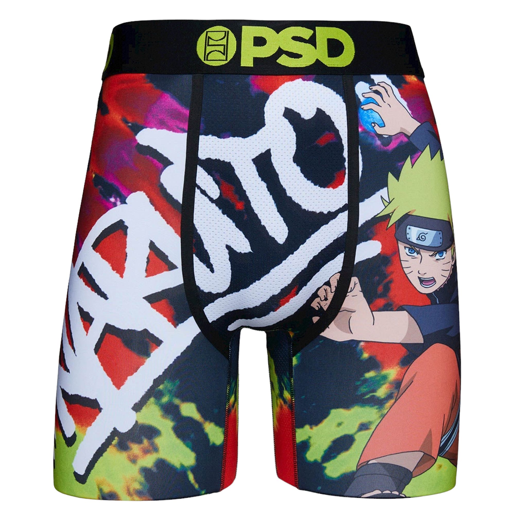PSD Underwear Women's Athletic Fit Naruto Boy Short with Wide Elastic Band
