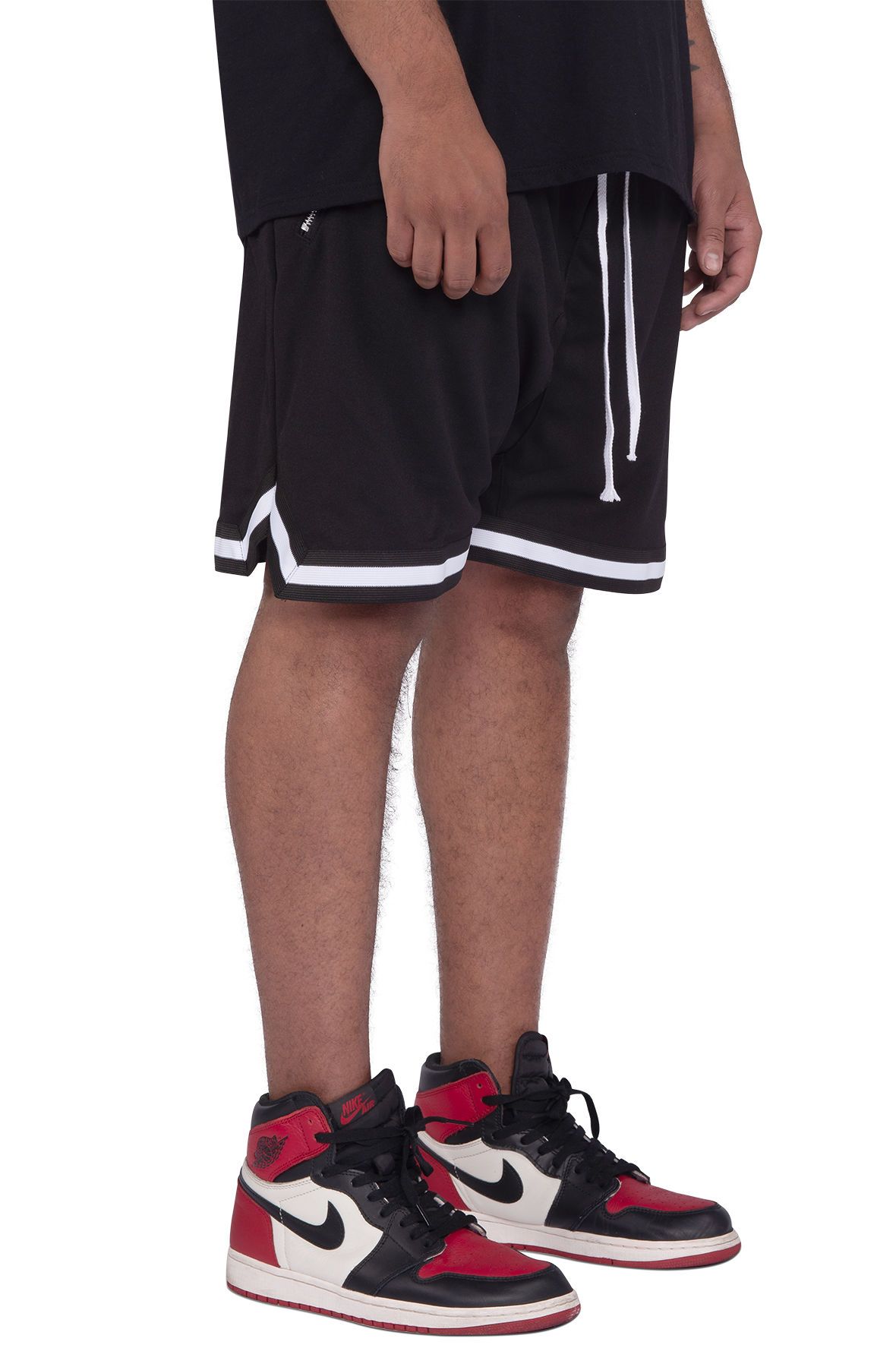 Scrim Drop Crotch Shorts 
