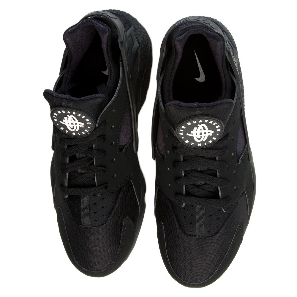 huarache black white