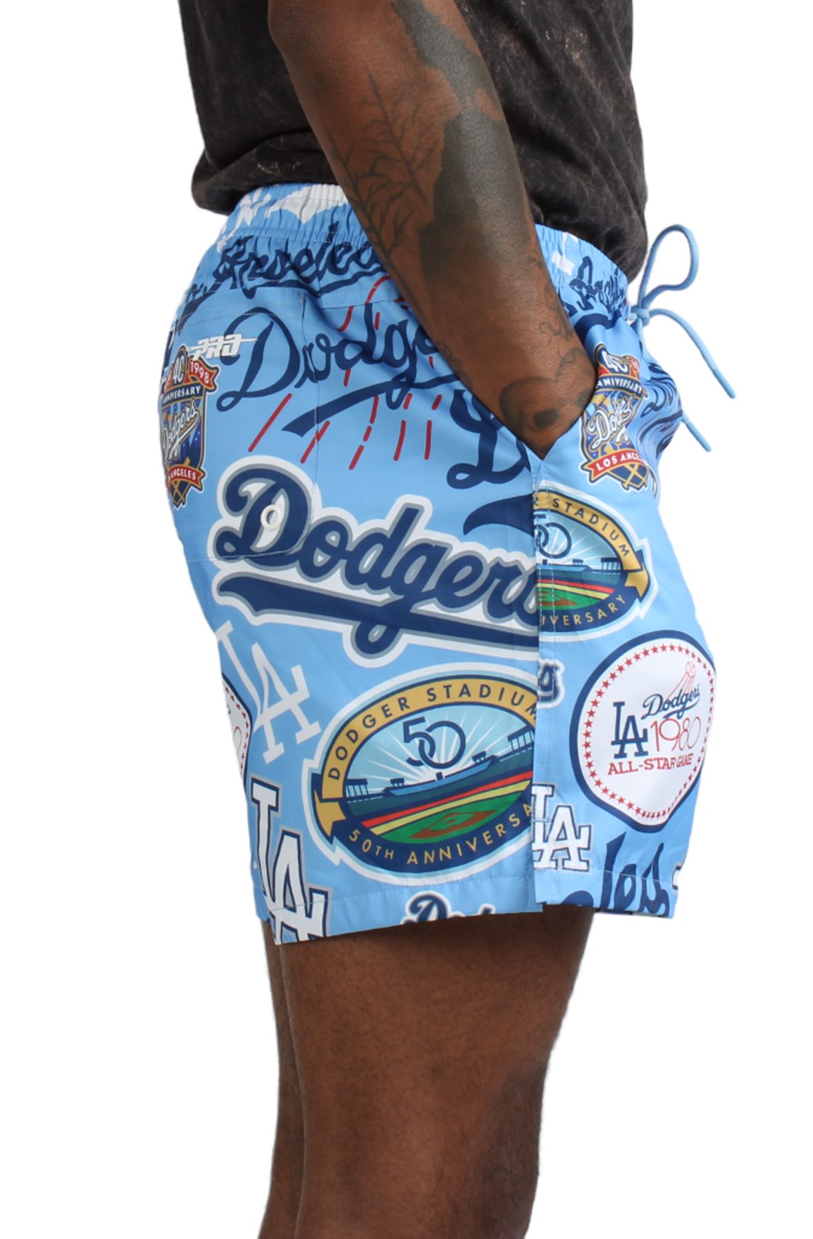 Men Team Shorts Just Don Dodgers Size: S 