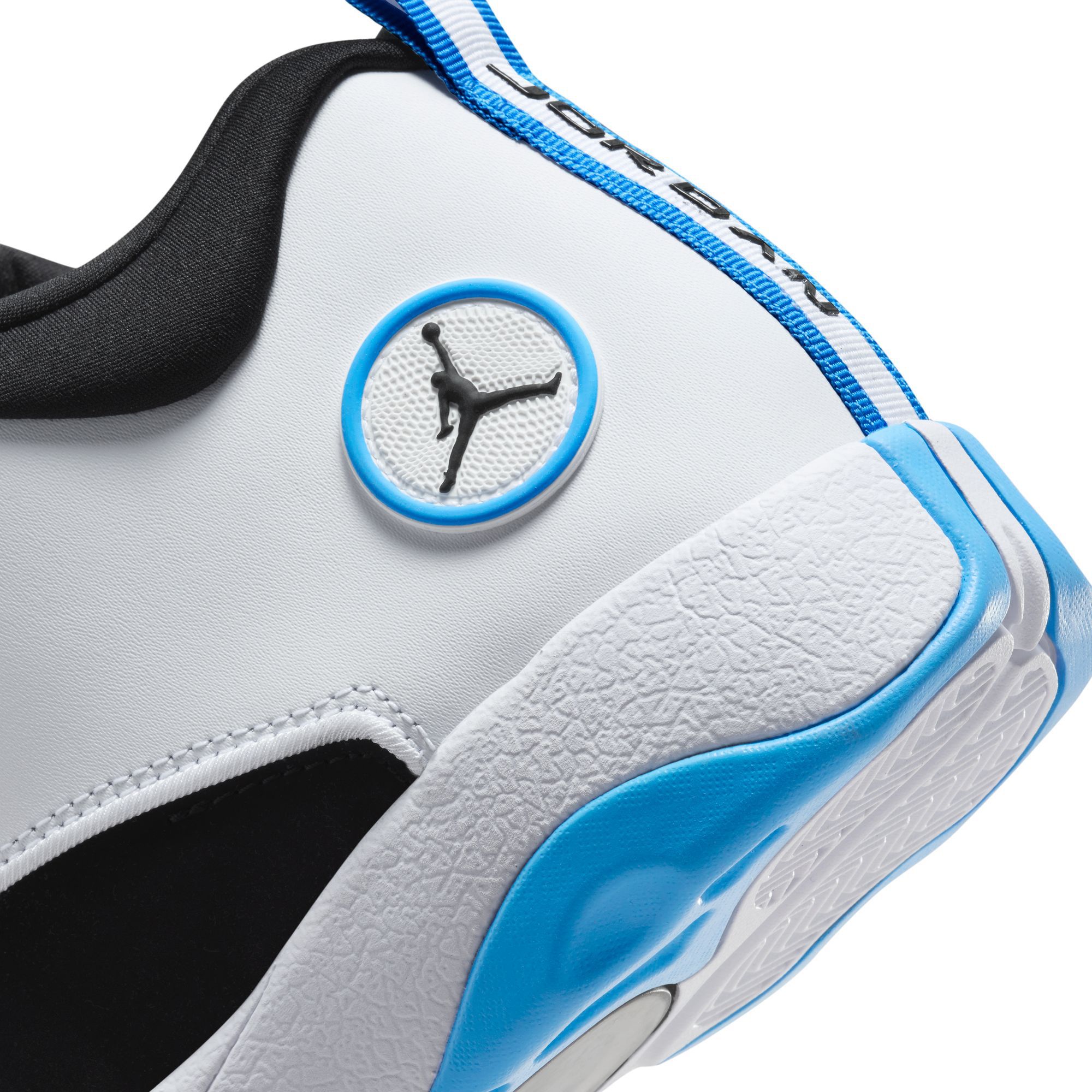 Jordan jumpman pro outlet blue and white