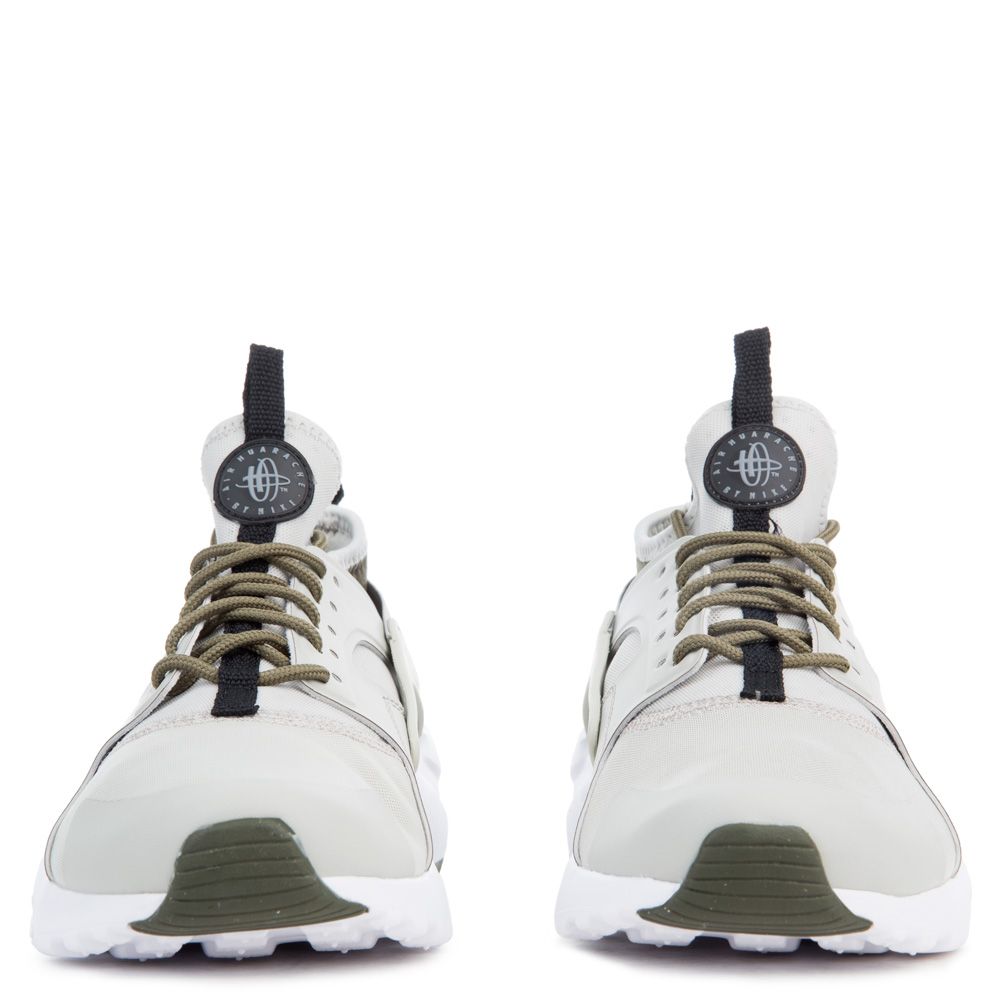 Air huarache run ultra pale grey/ black-cargo khaki hotsell