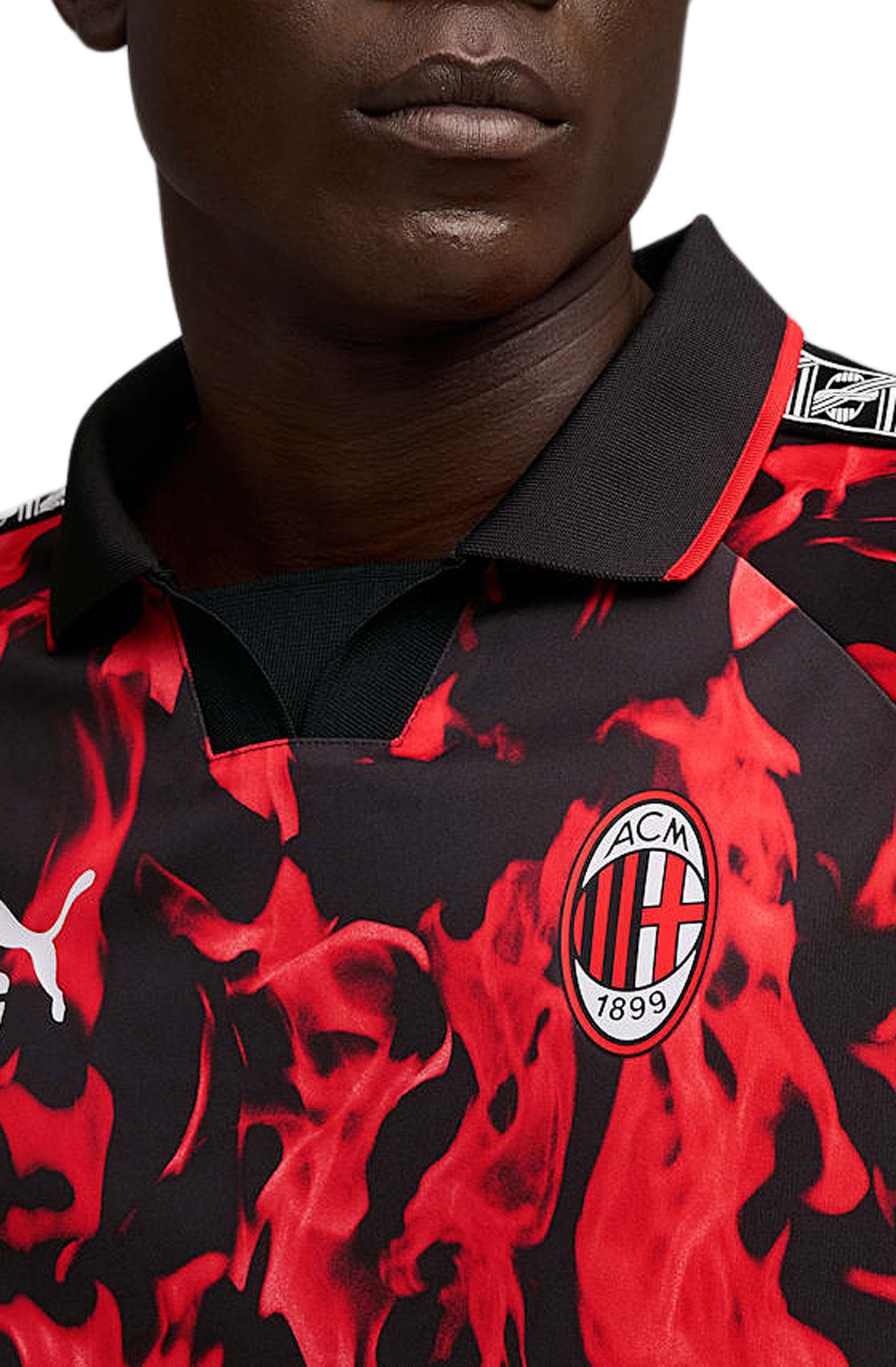 PUMA AC Milan KING Retro Soccer Jersey 78473101 - Shiekh