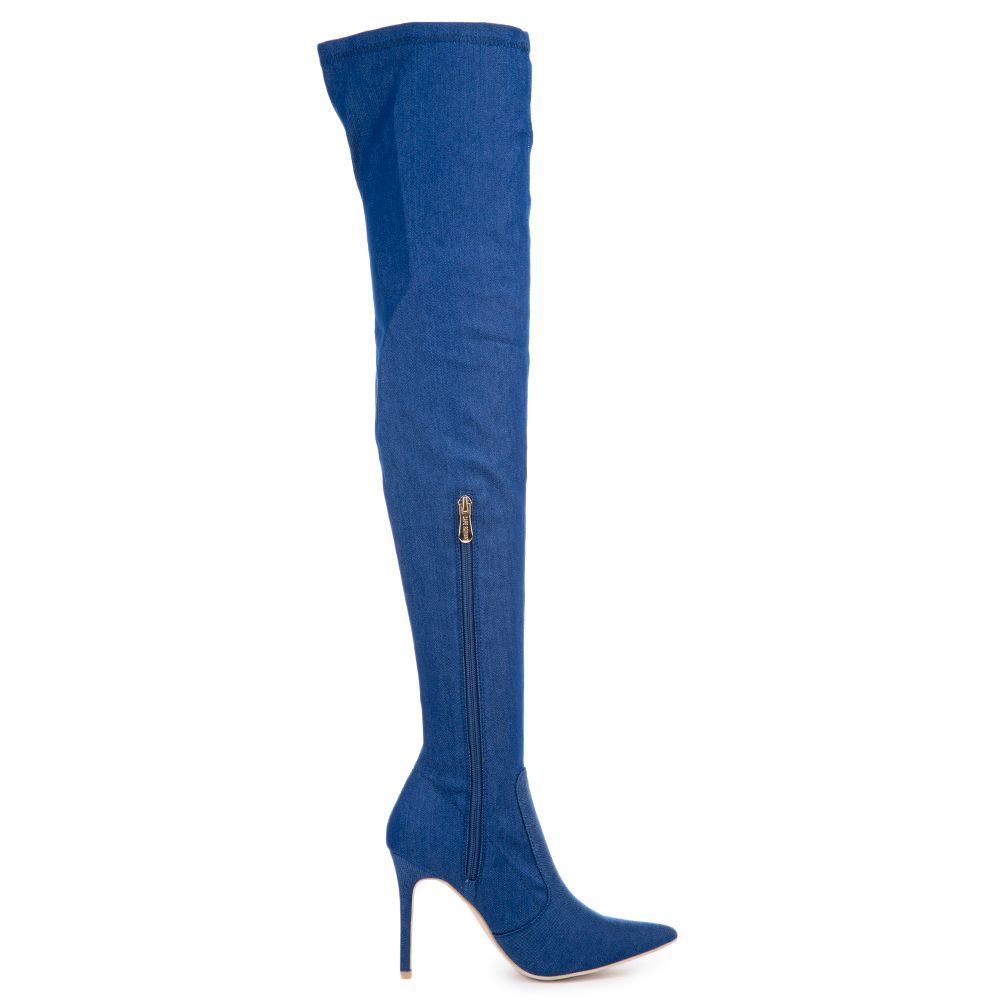 cape robbin denim boots