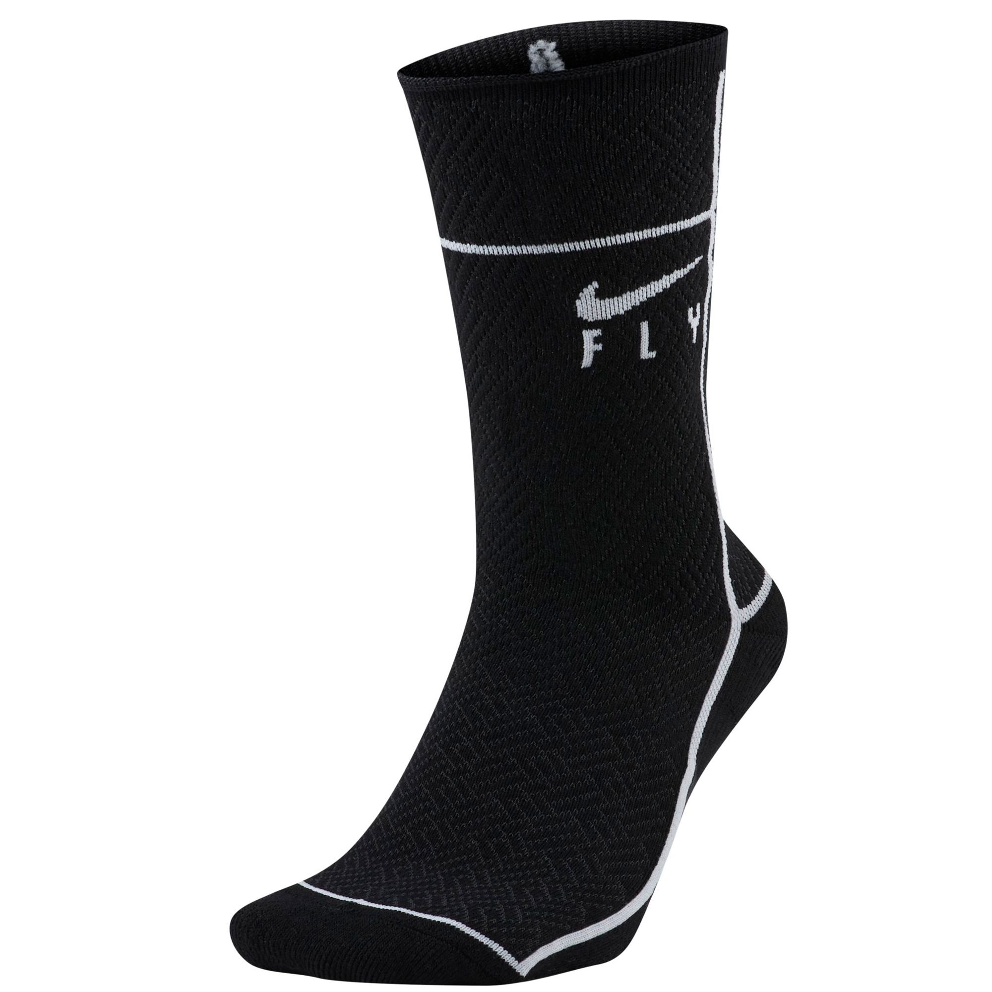 NIKE SNKR SOX Swoosh Fly Crew Socks CU5855 010 Shiekh