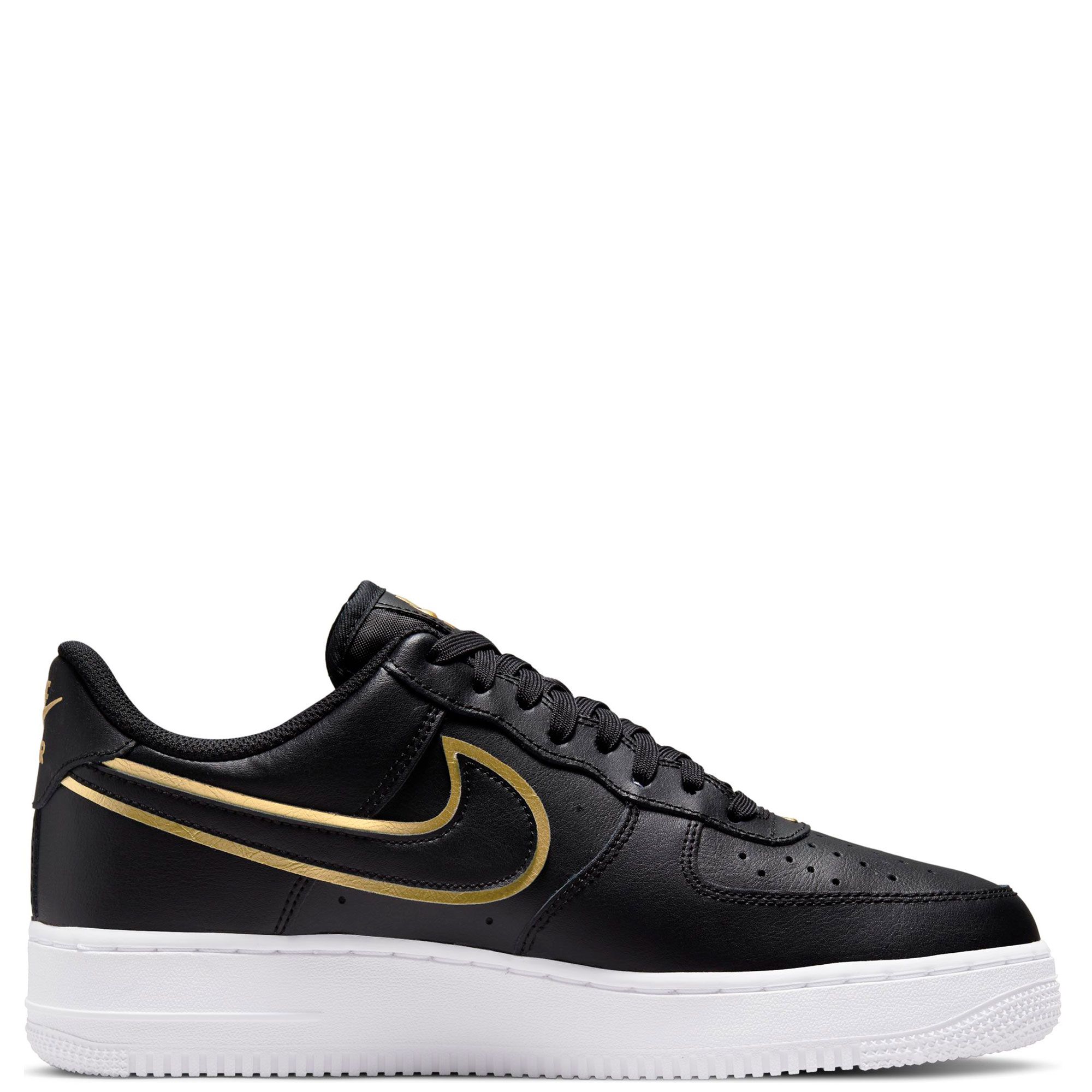  Nike Air Force 1 '07 LV8 para hombre, negro/negro-dorado  metálico (DA8481 001), Multi : Ropa, Zapatos y Joyería