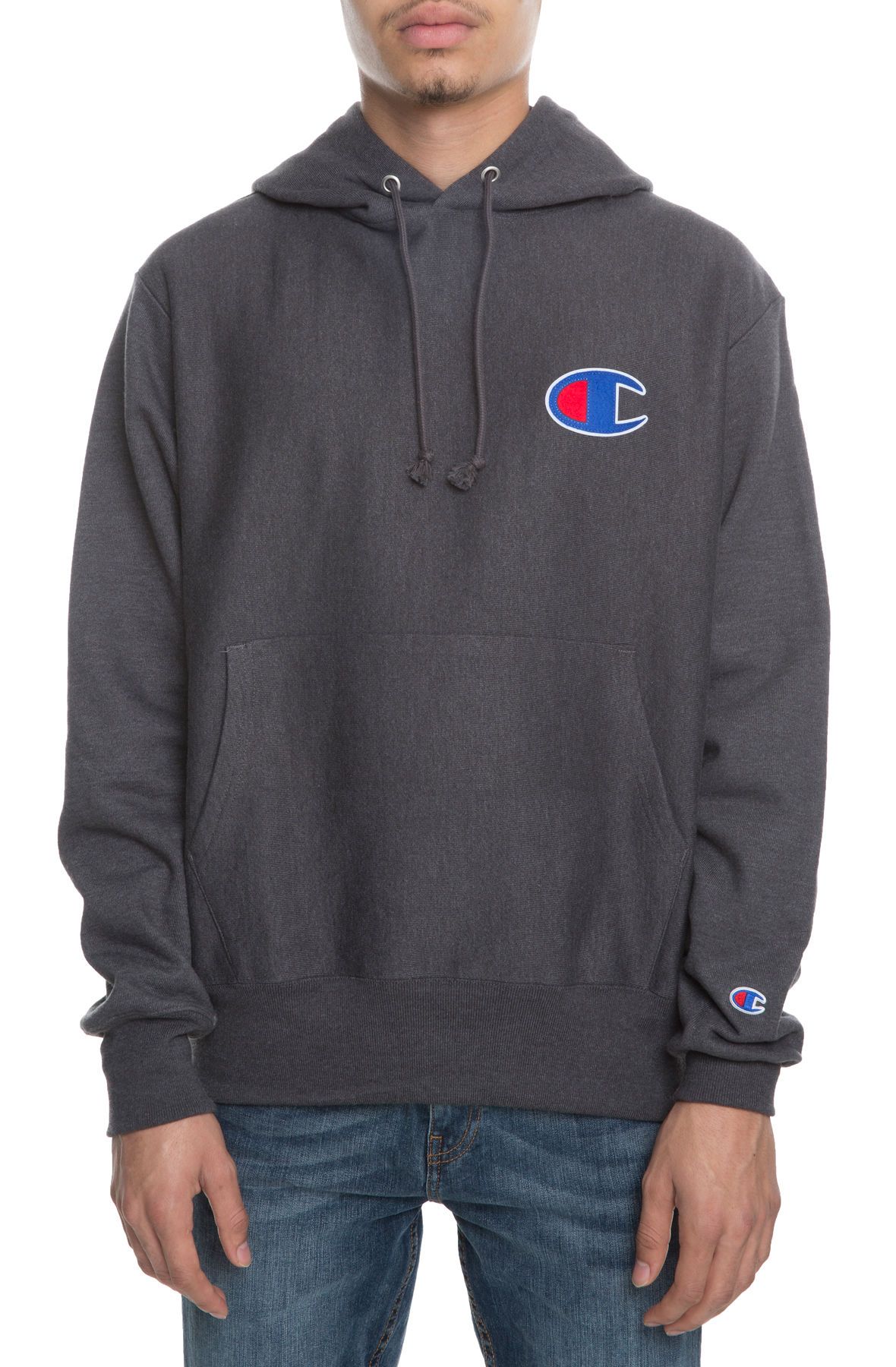 CHAMPION The Pullover Hoodie in Heather GF68-Y06147-0OC - Shiekh