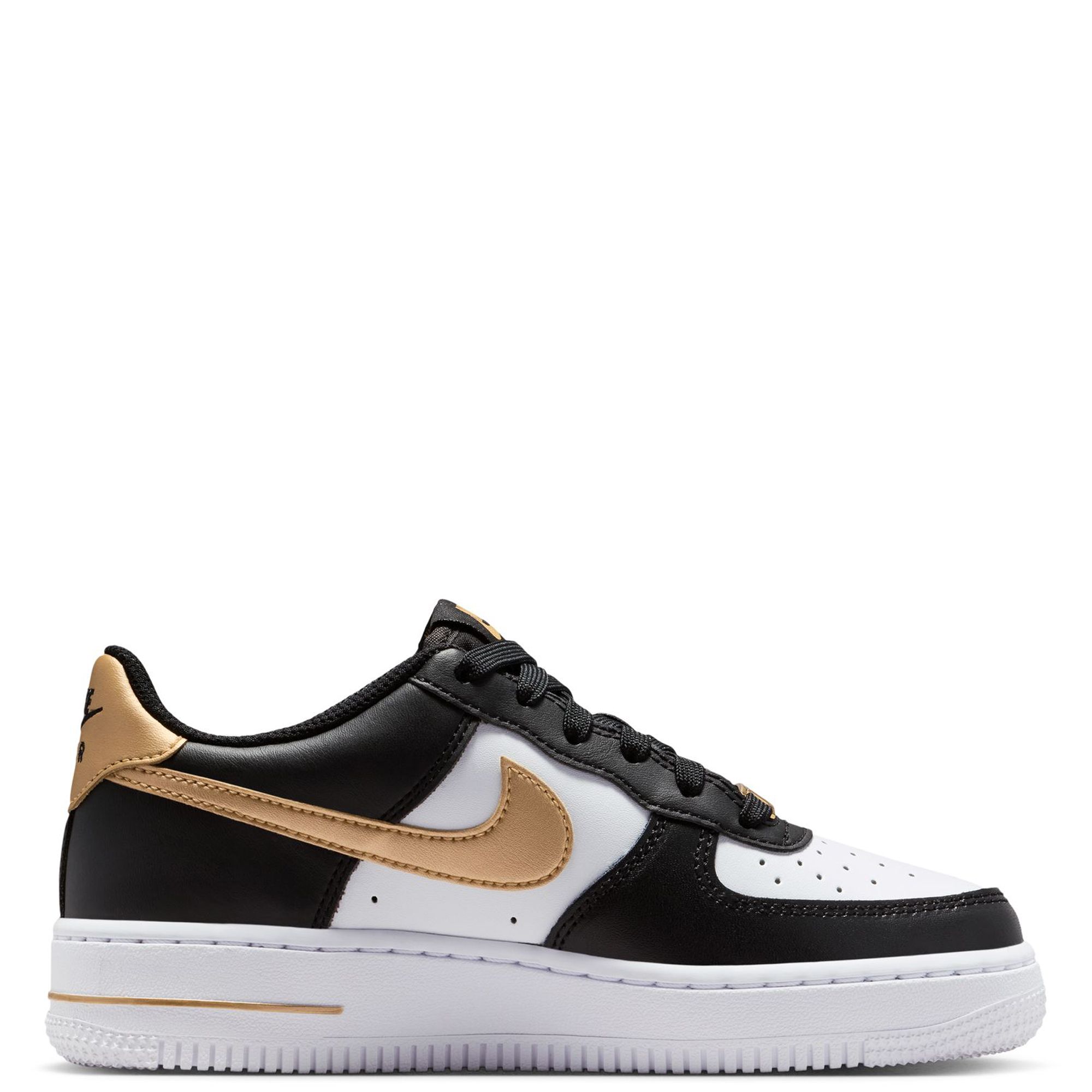 [ナイキ] エア フォース 1 [J AIR FORCE 1] ブラック/ブラック/ホワイト/メタリックゴールド CT3839-009 ナイキ] エア フォース 1 J AIR FORCE 1 ブラック/ブラック/ホワイト