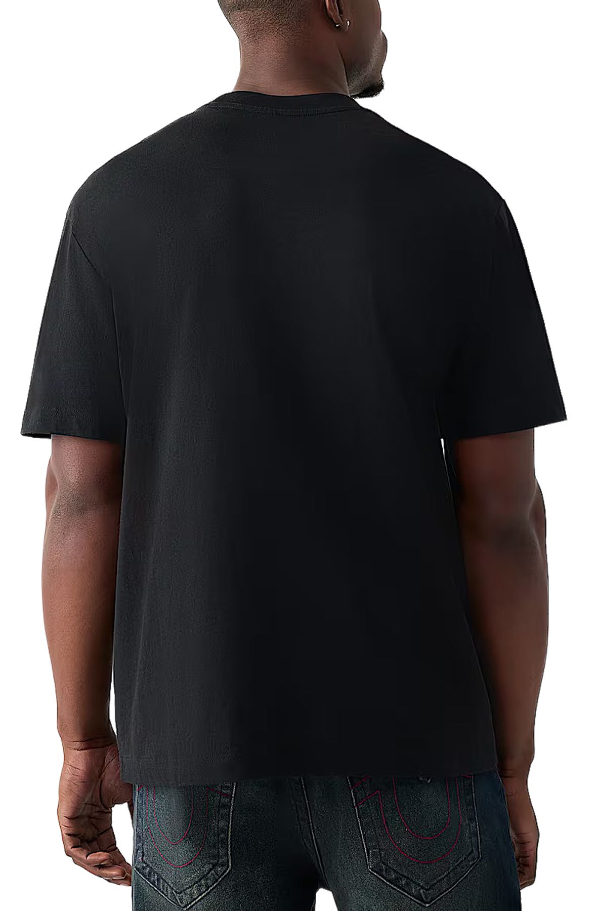 TRUE RELIGION Buddha Heavyweight Face T-Shirt 110345-1001 - Shiekh