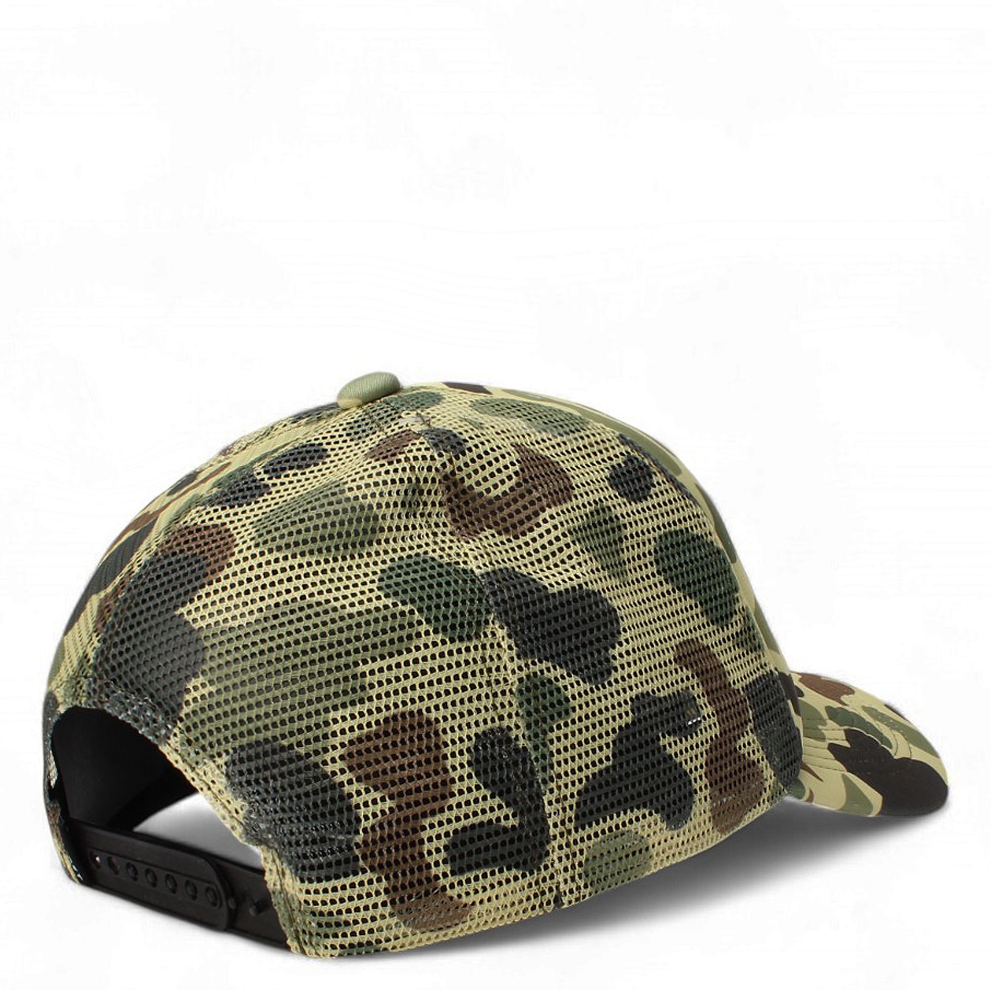 MARKET Smiley Camo Trucker Hat 390000454 - Shiekh