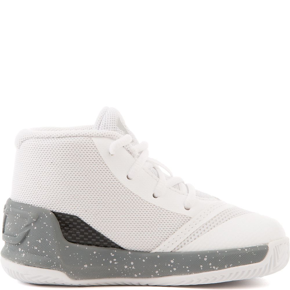 Youth Stephen Curry 3 Raw Sugar Basketball Sneaker ...
