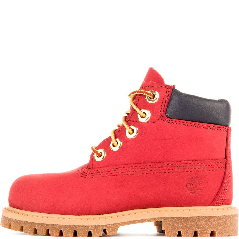 red timberland boots for toddlers