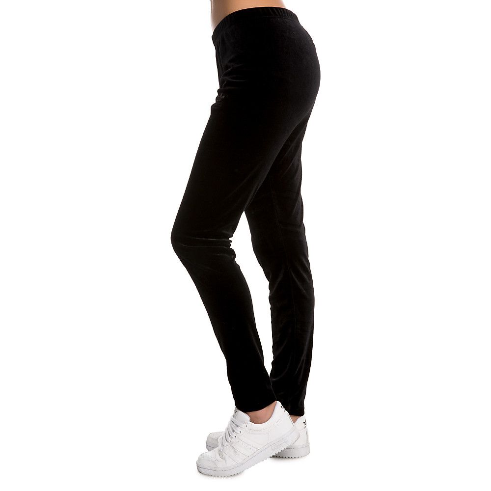 Velvet adidas leggings black top