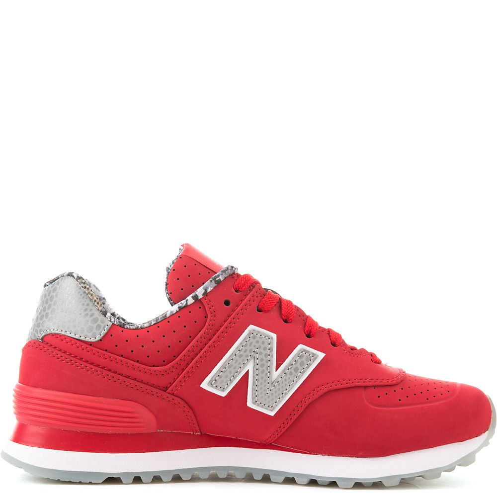 new balance 574 women's red