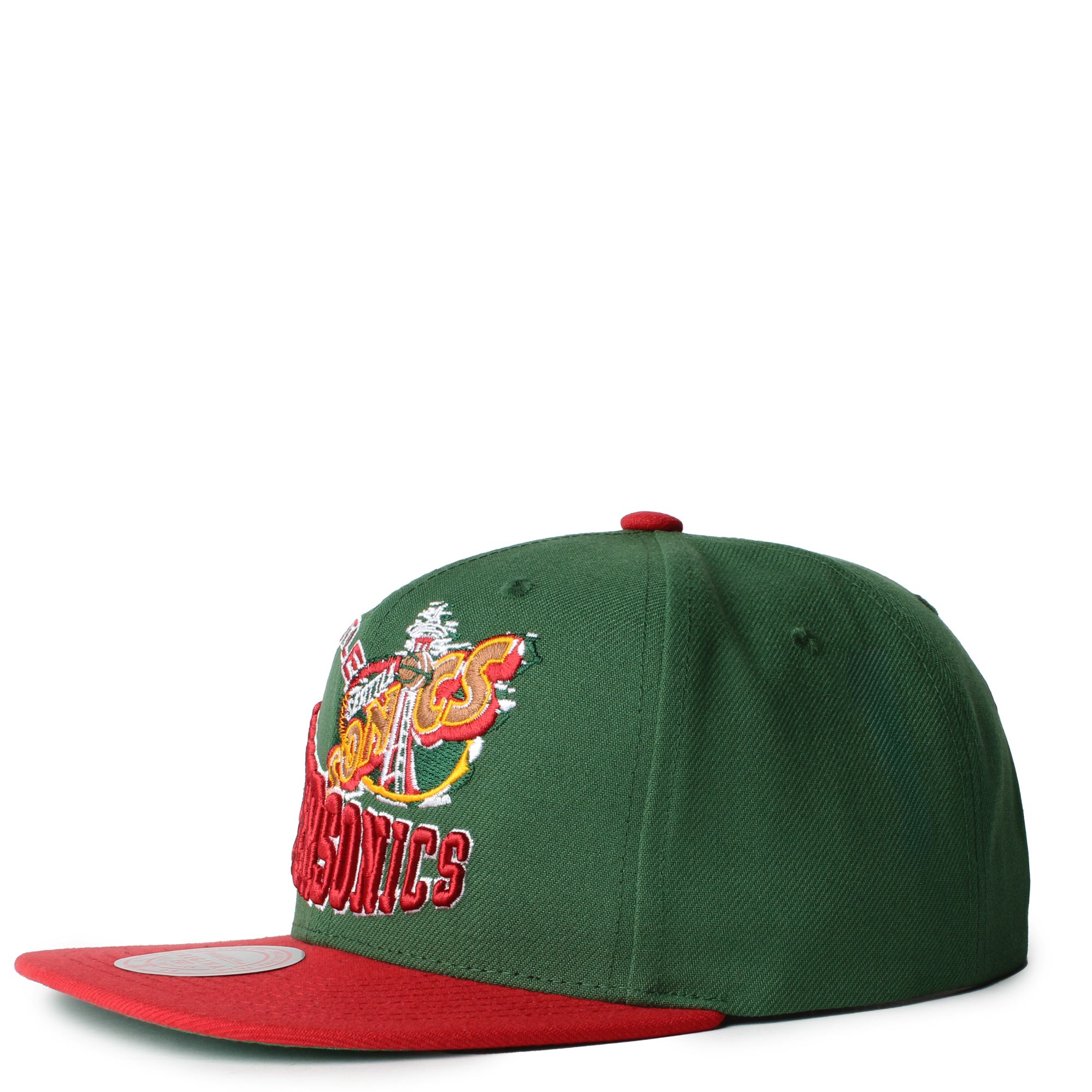 Seattle Supersonics True Tap Multi/Beige Snapback - Mitchell