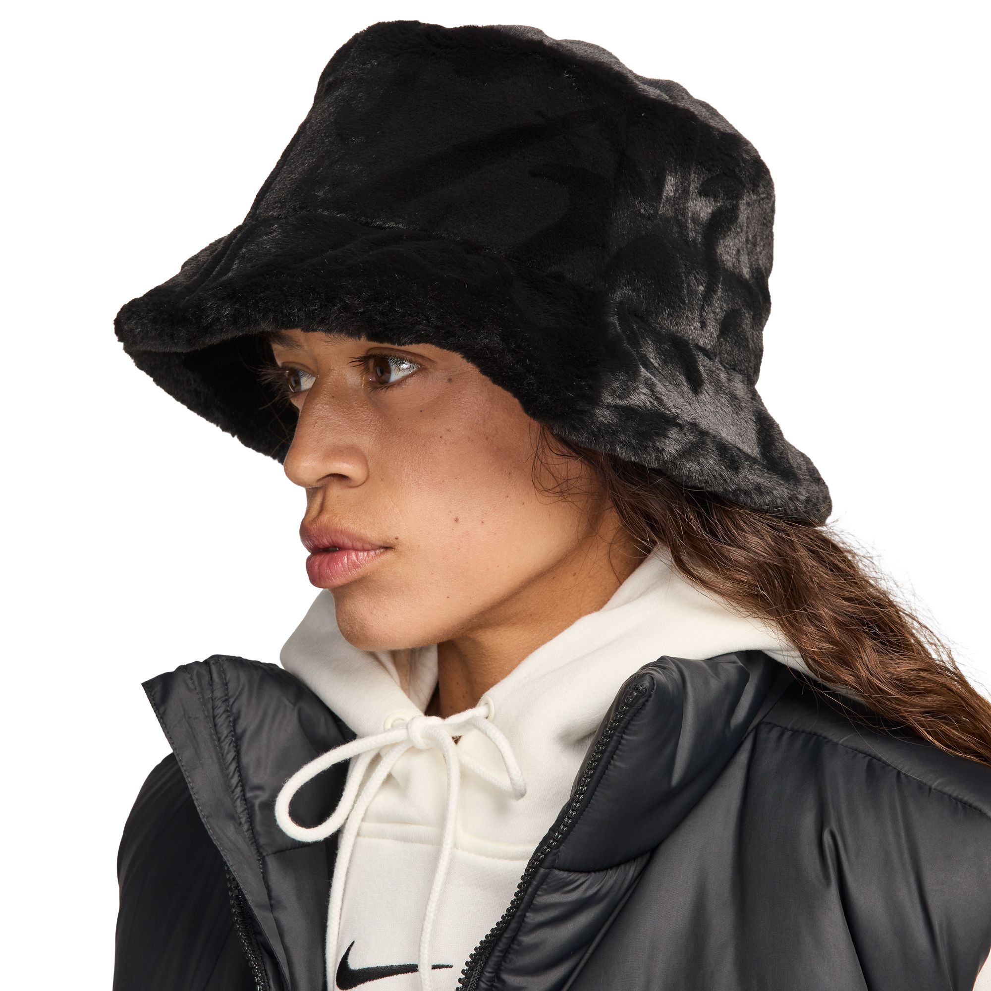 OOF WEAR Faux Fur Bucket  style Hat One Size New $278.00 Faux Fur Bucket – Hat Attack New York main image 4
