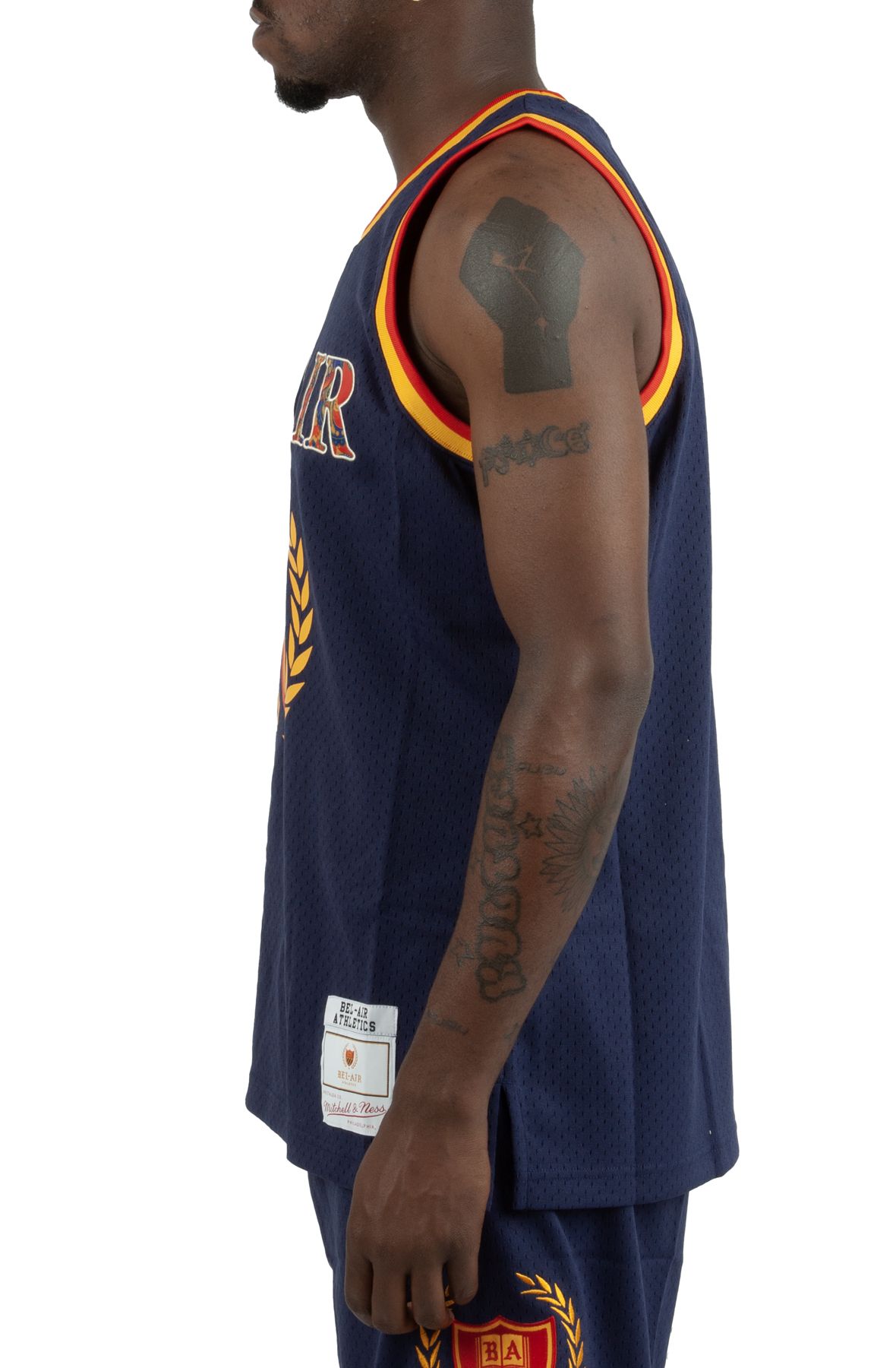 MITCHELL AND NESS BRANDED MN X BEL-AIR GAME JERSEY