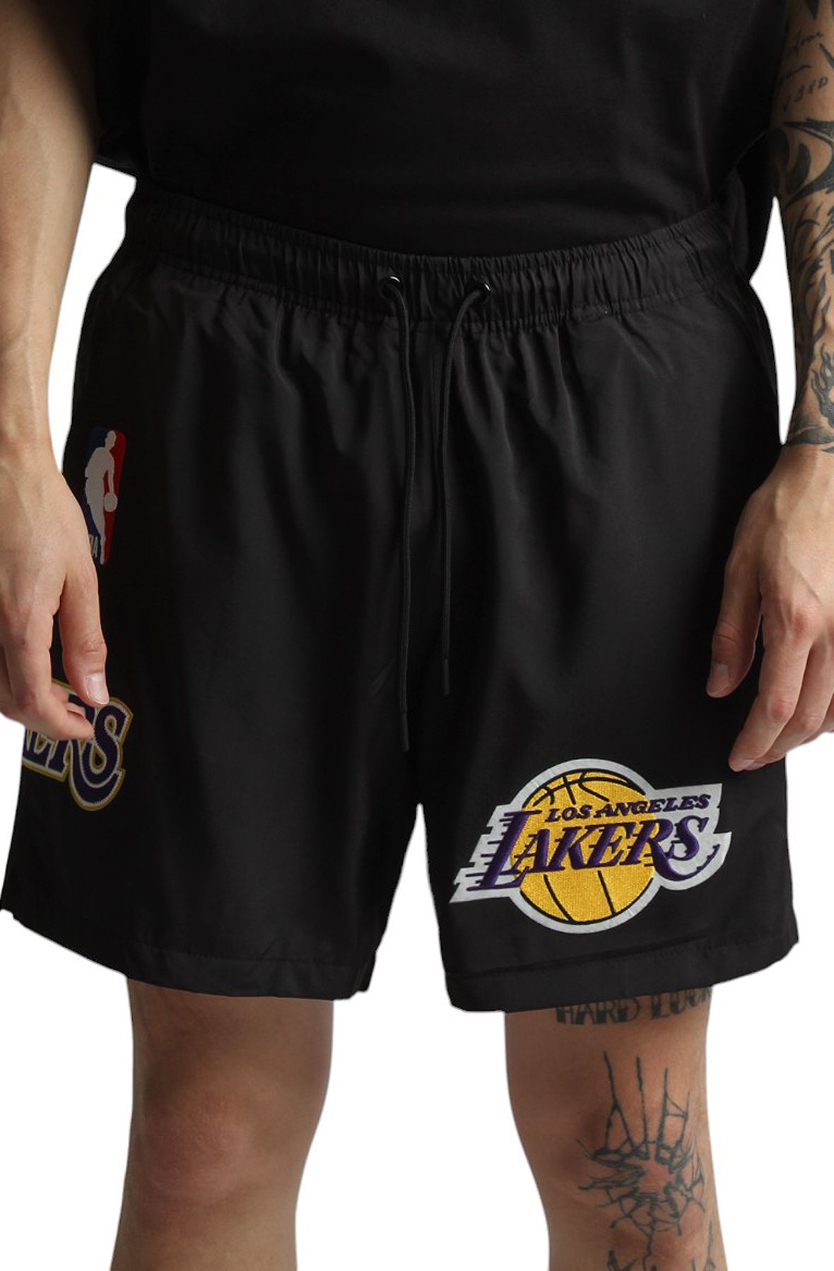 PRO STANDARD NBA Los Angeles Lakers Woven Shorts BLL357055-BLK
