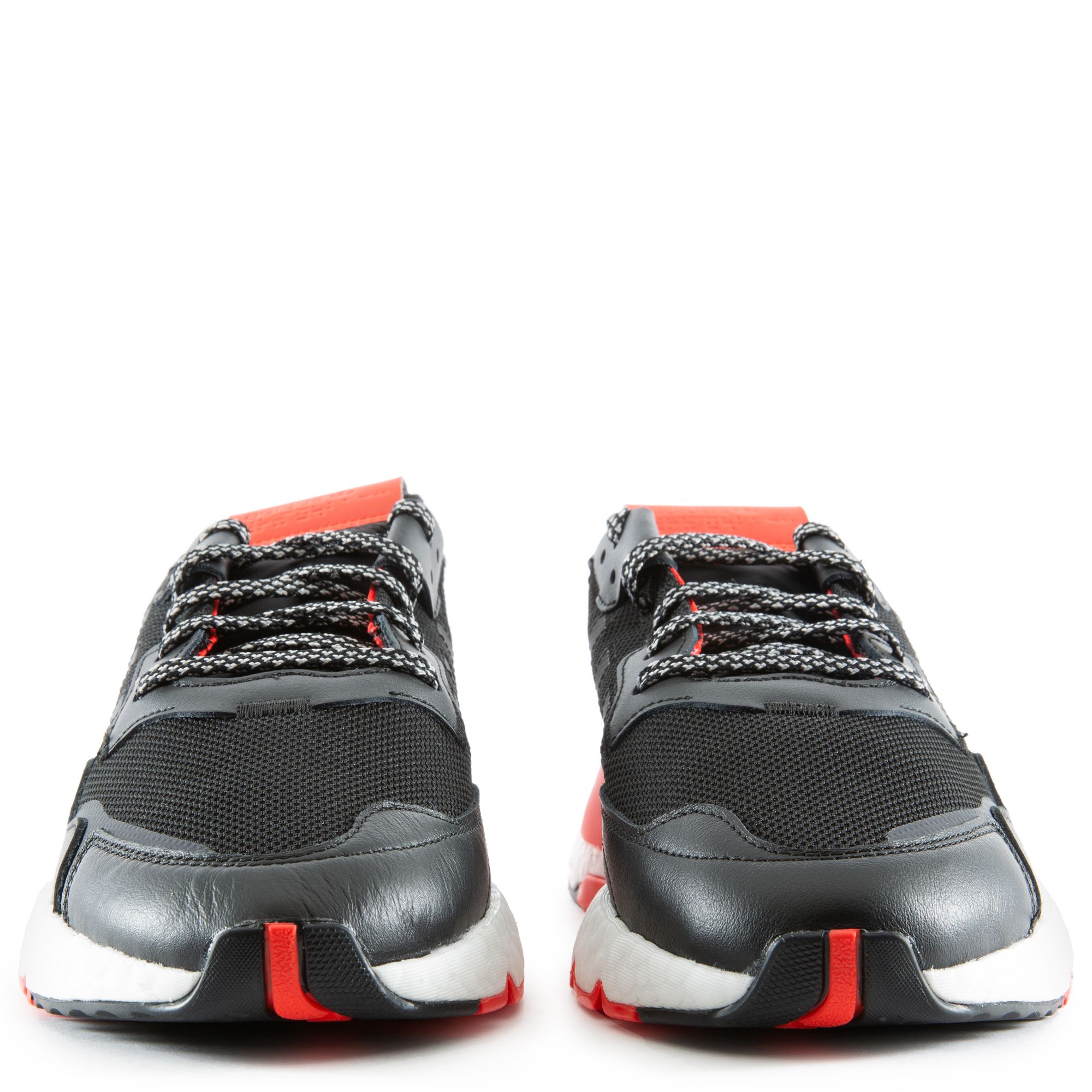 nite jogger black red