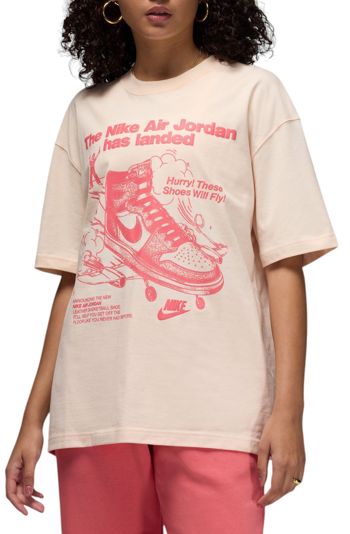 ランキング2024 Graphic Oversized JORDAN T-Shirt Shiekh - 838 HJ0136 アイドル