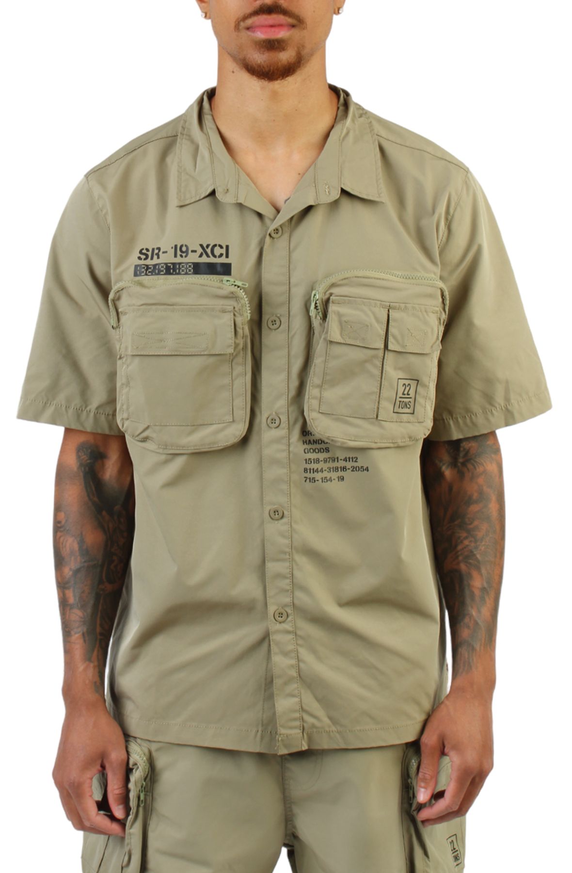 Men's Short Sleeve Utility Uniform Shirt