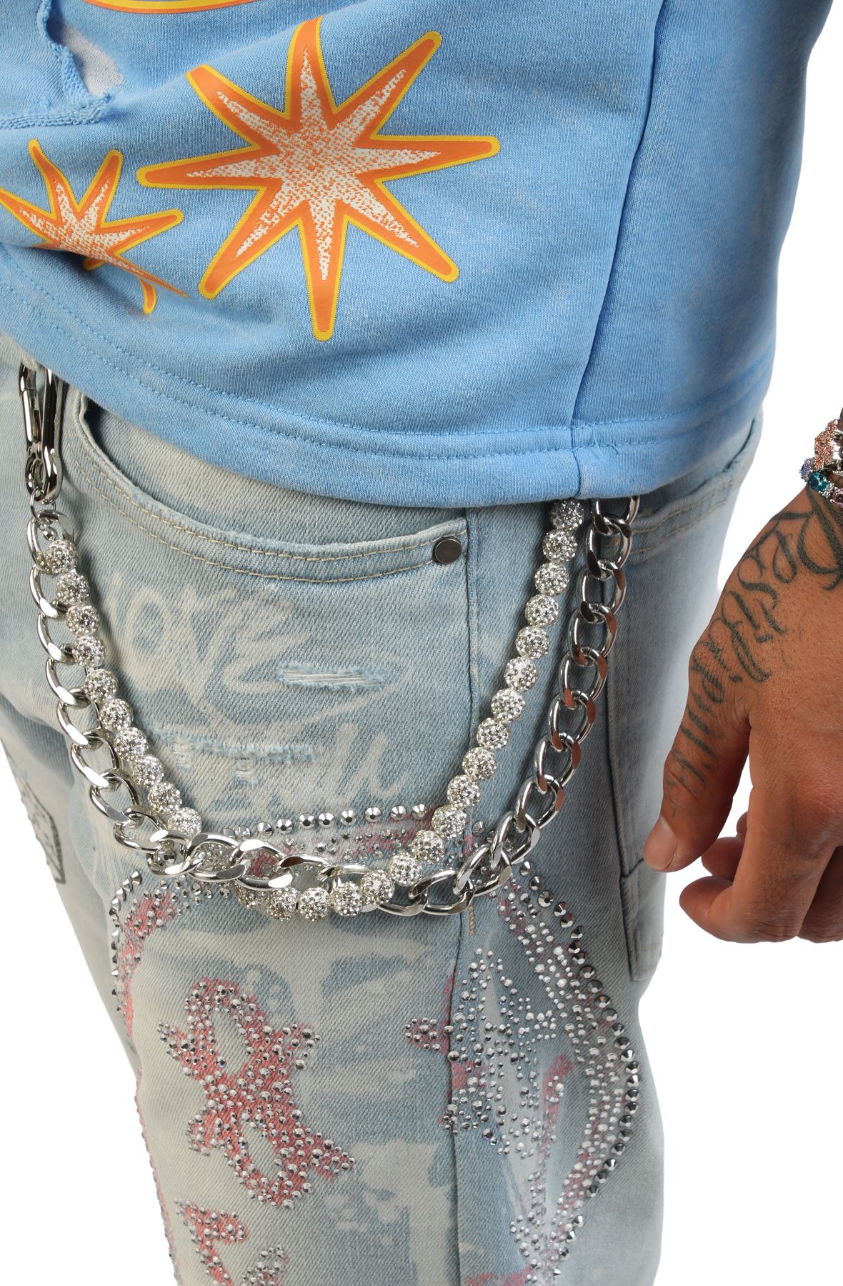 SMOKE RISE Kori Smiley Jeans JP26S425SK-KORI - Shiekh