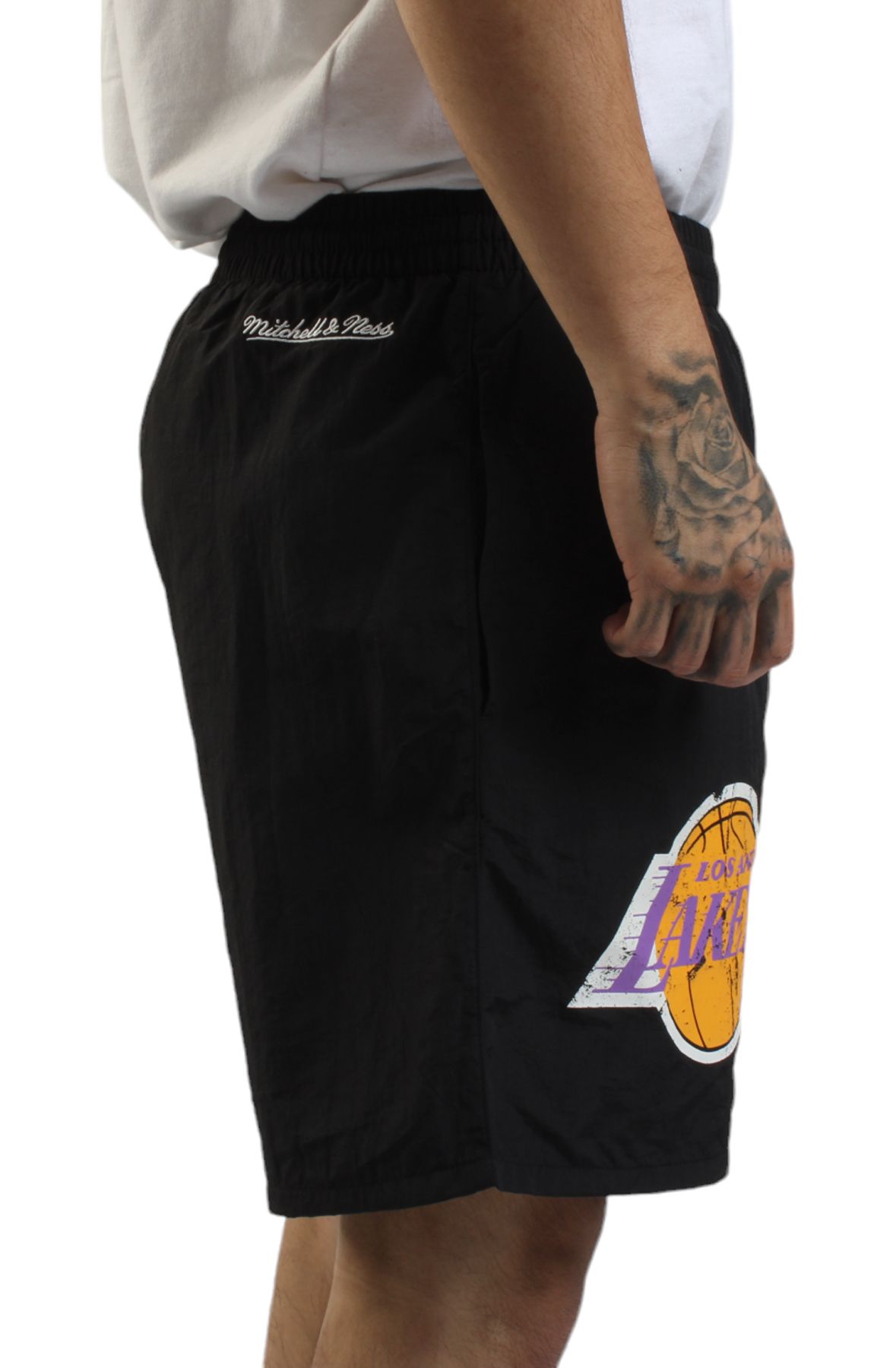 MITCHELL AND NESS Lakers Vintage Logo Woven Short PSHR6600
