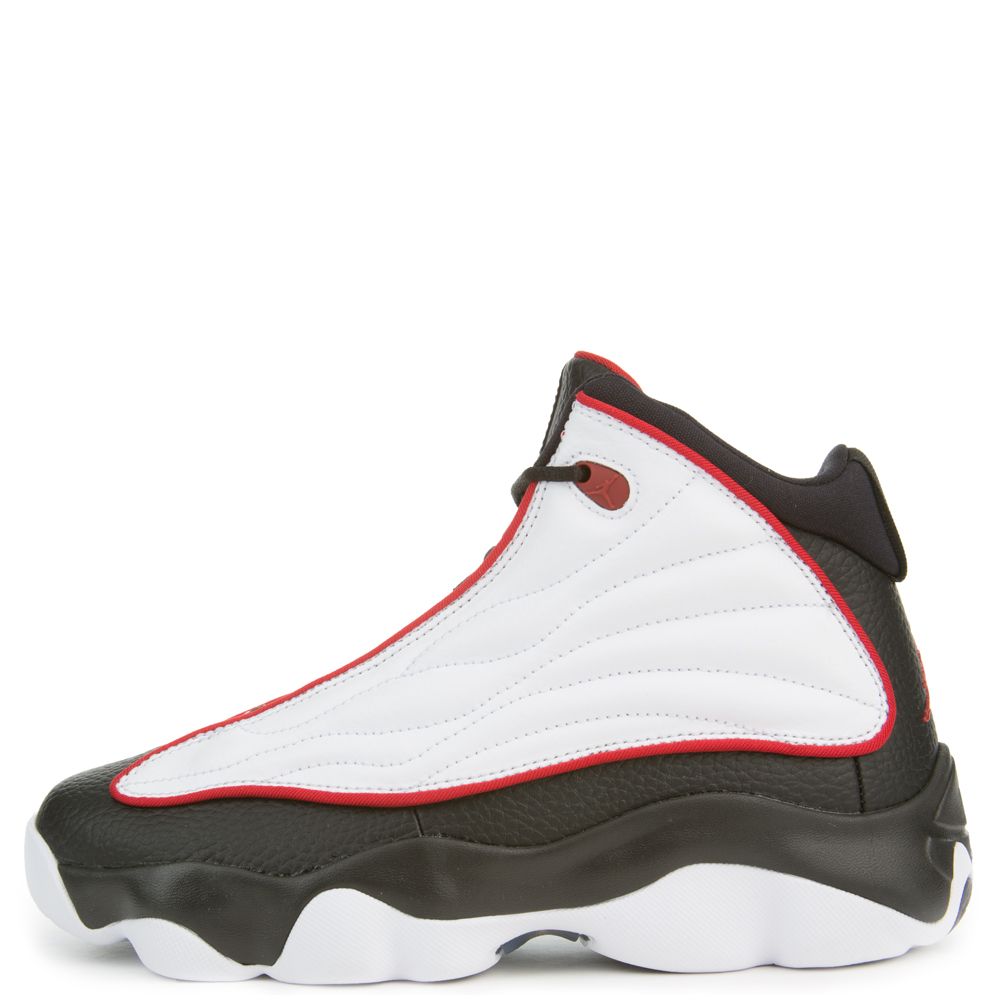 white and red and black jordans