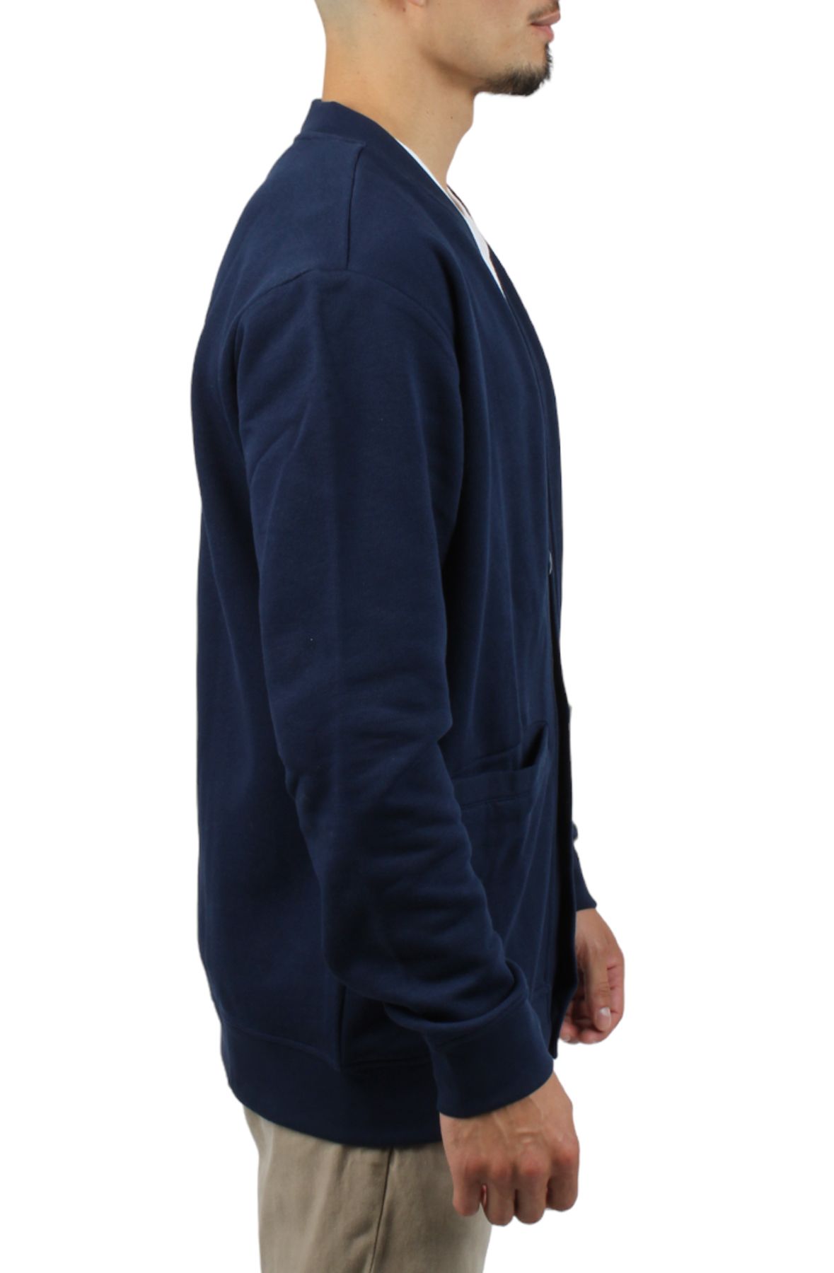 Square Long Cardigan