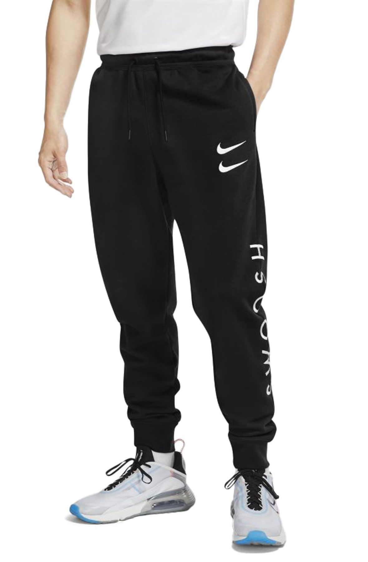 Nike Sportswear Swoosh Pants Black
