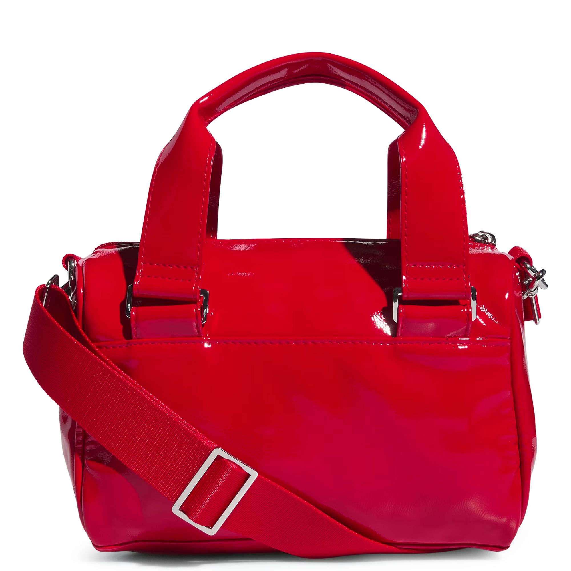 ADIDAS Patent Trefoil Crossbody Bag JJ7682 - Shiekh