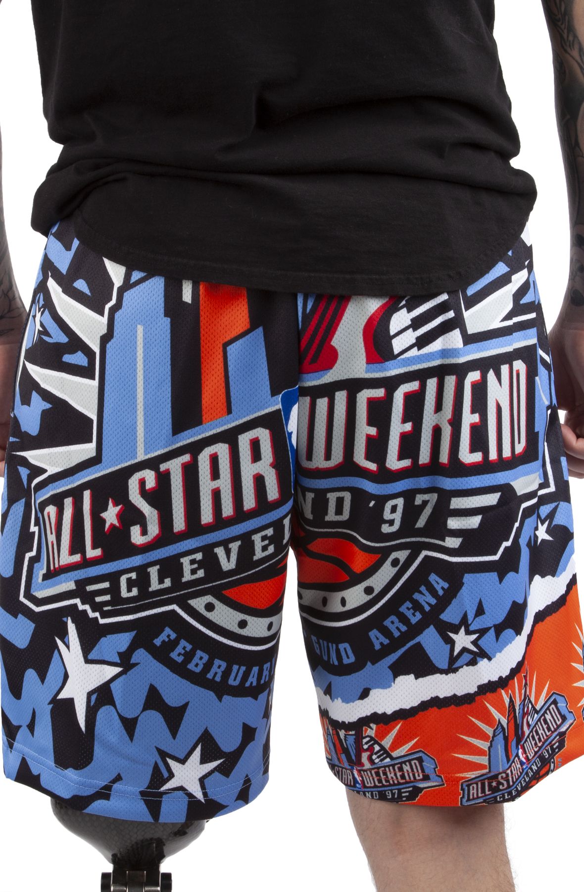 nba all star shorts mitchell and ness