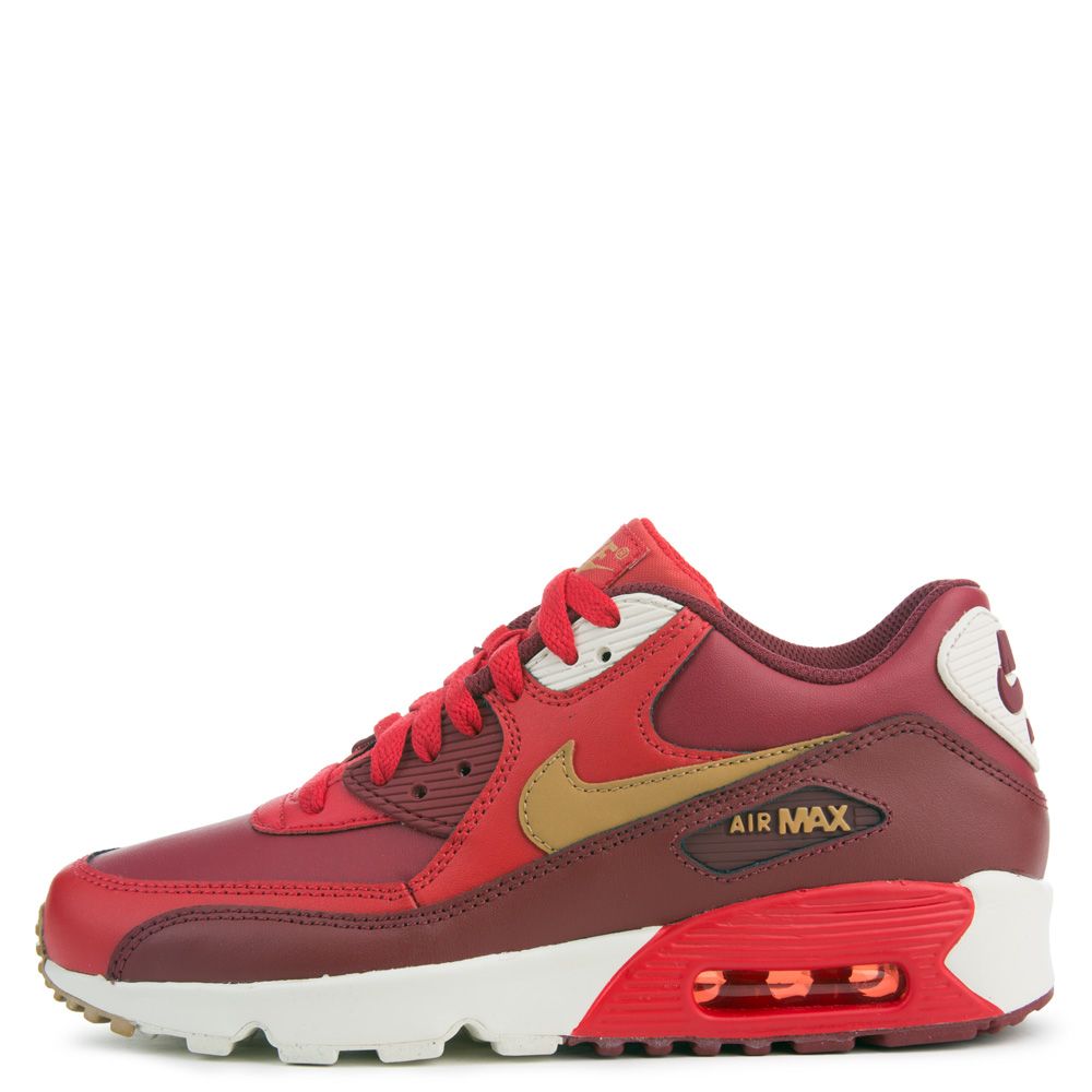 red and gold air max