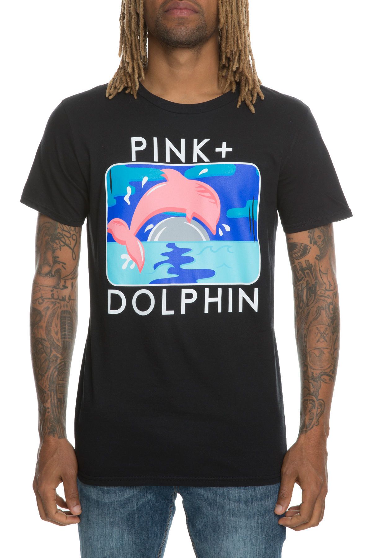 pink dolphin shirt