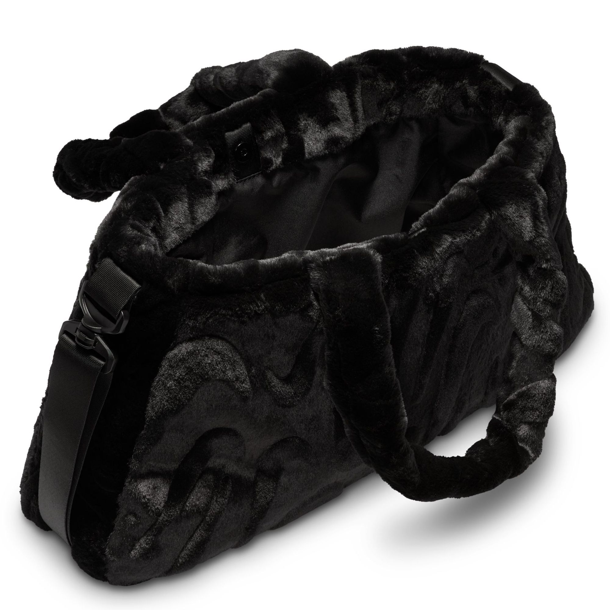 NIKE Faux Fur Tote (10L) FZ1323 010 - Shiekh